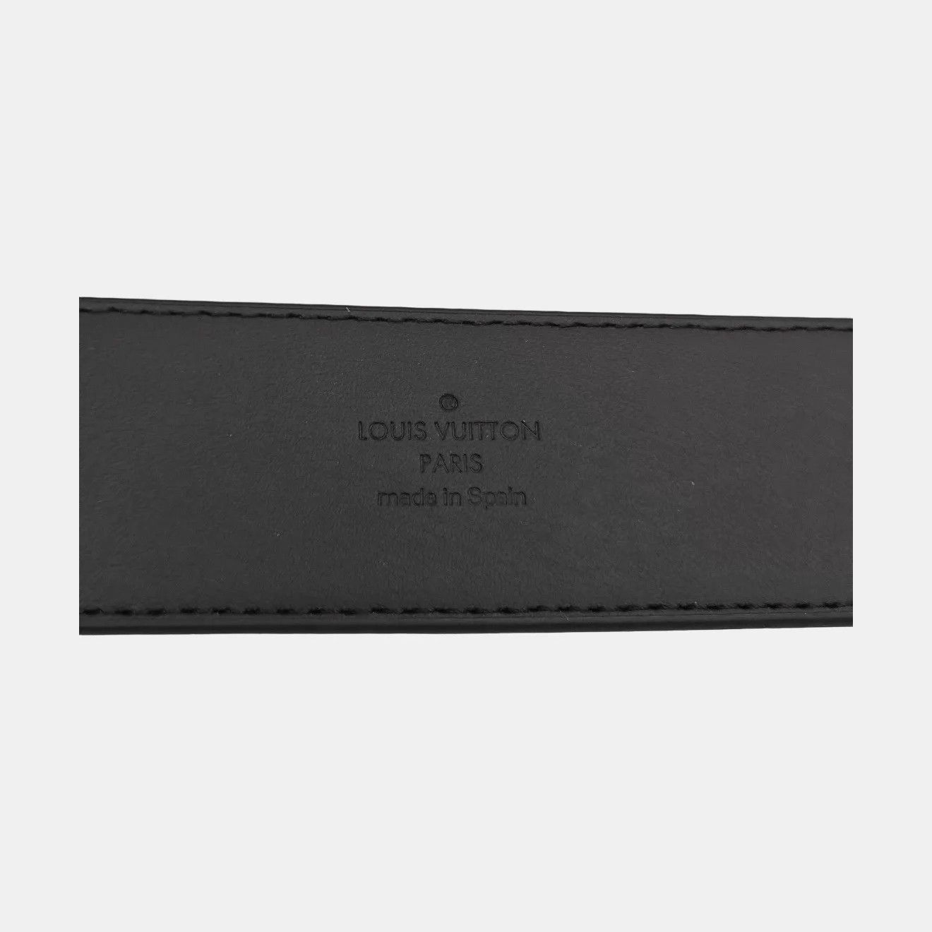 Louis Vuitton LOUIS VUITTON Initiales Monogram Matte Calf Belt 90 4 NWT Size ONE SIZE - 4 Thumbnail