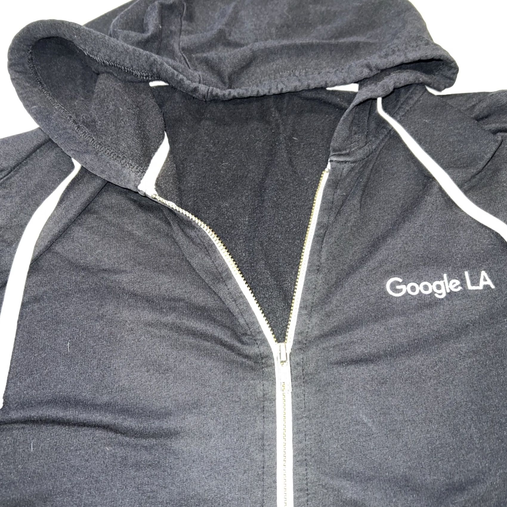 Marine Layer VINTAGE Marine Layer Hoodie Full Zip Sweatshirt Unisex Adults M Black Logo Tech All Seasons Hooded Size M / US 6-8 / IT 42-44 - 2 Thumbnail