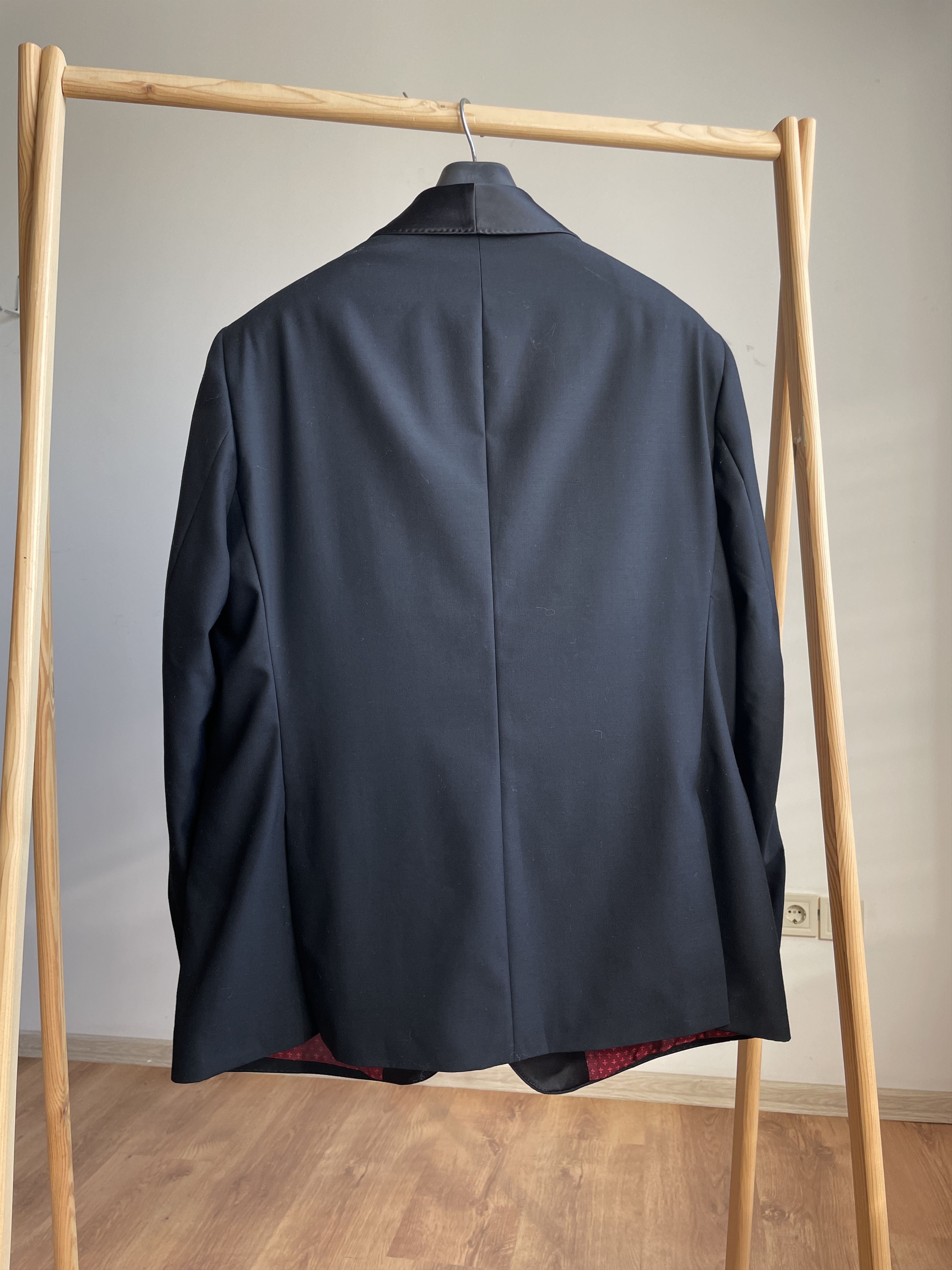 Marks & Spencer Mark & Spencer 3 Pieces Tuxedo Dinner Wool Suit Size 46R - 3 Thumbnail