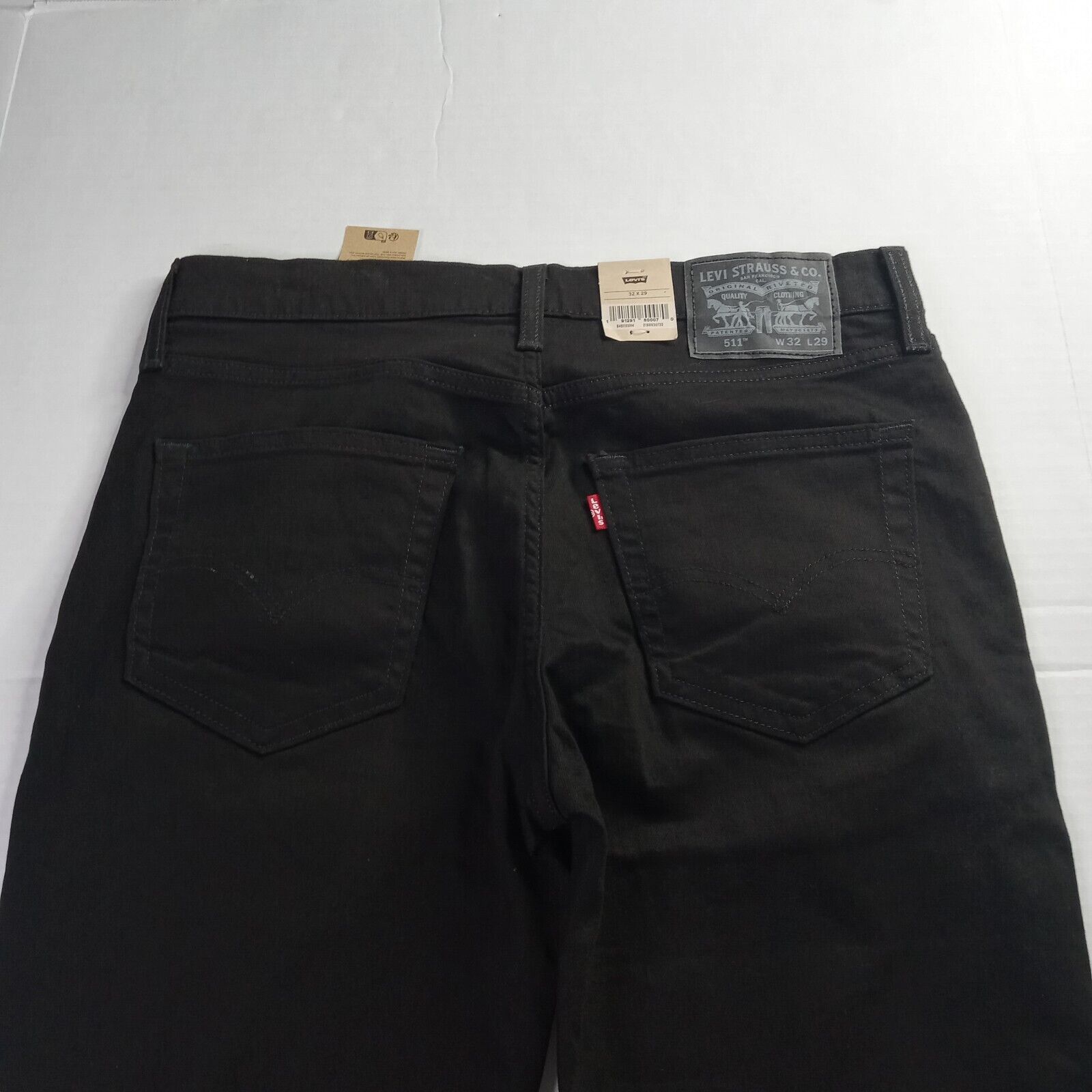 Levi's Levi's 511 Slim Fit Jeans Men's 32x29 Black Stretch Slim Size US 32 / EU 48 - 9 Thumbnail