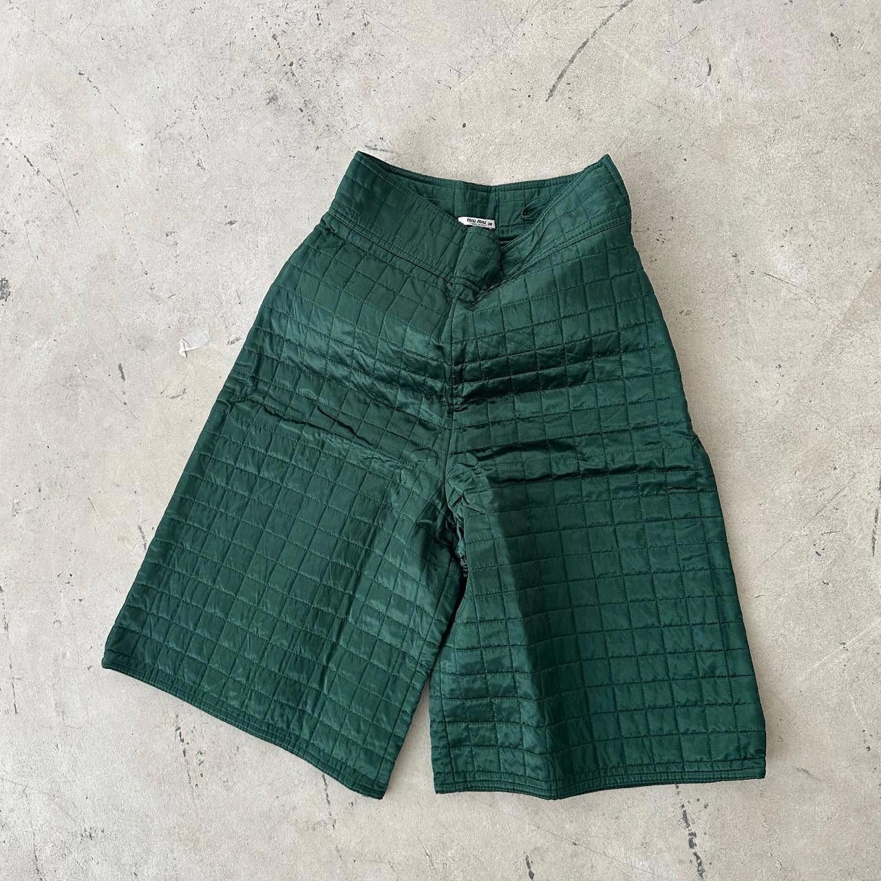 Miu Miu Miu Miu Quilted Culottes Size 26" / US 2 / IT 38 - 1 Thumbnail