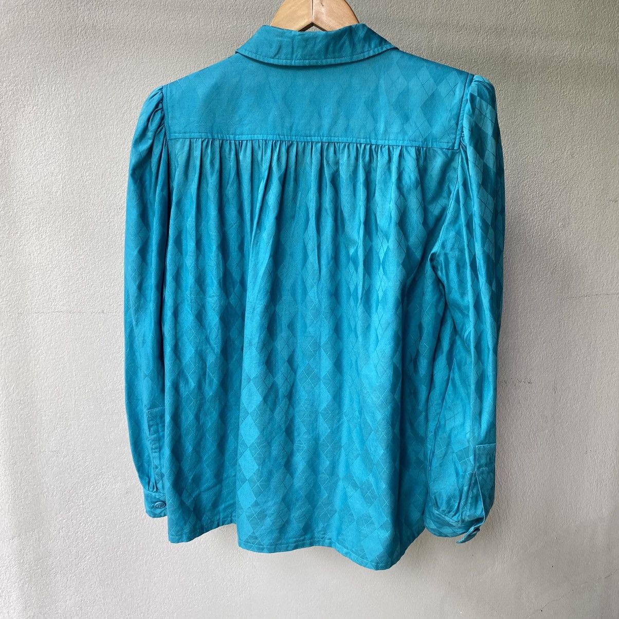Givenchy Givenchy Life Diamond-Textured Puff Sleeve Blouse Size M / US 6-8 / IT 42-44 - 2 Thumbnail