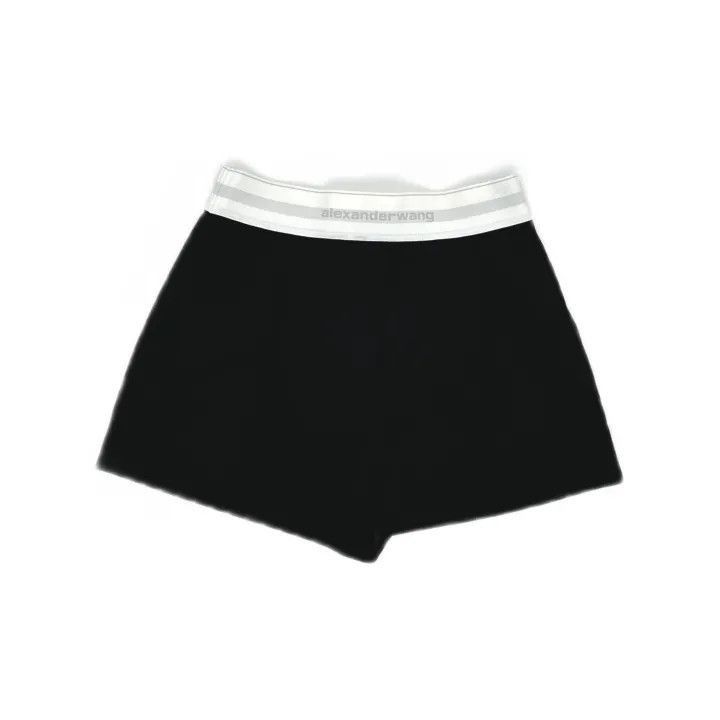 Alexander Wang Alexander Wang High-Waisted Black Pleated Shorts - Size 26" / US 2 / IT 38 - 1 Thumbnail
