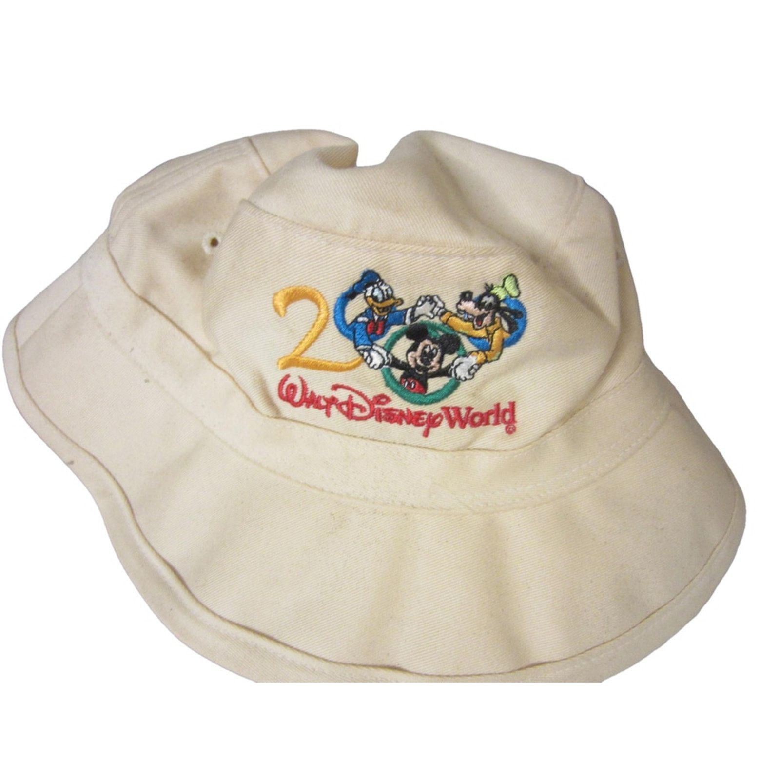 Disney Disney Vintage Bucket Hat 20th Anniversary Mickey Goofy Size ONE SIZE - 2 Thumbnail
