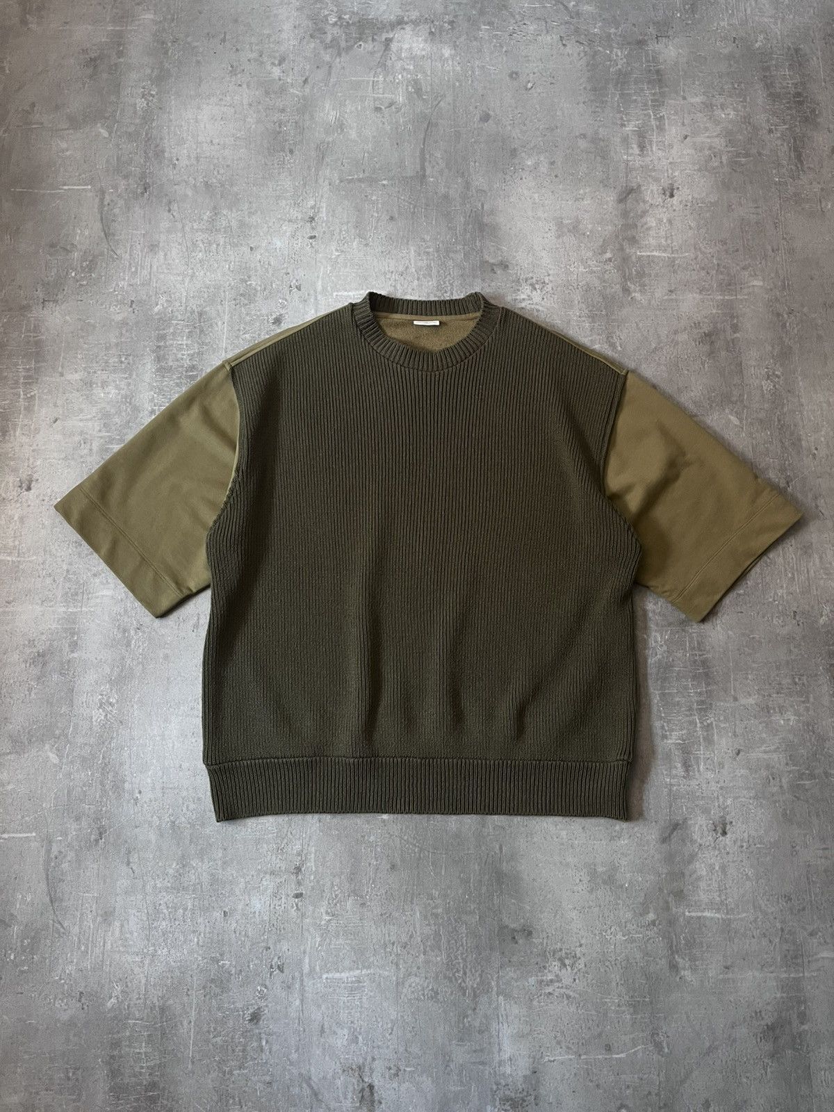 Dries Van Noten Dries Van Noten khaki green T-shirt oversized Size US M / EU 48-50 / 2 - 1 Thumbnail