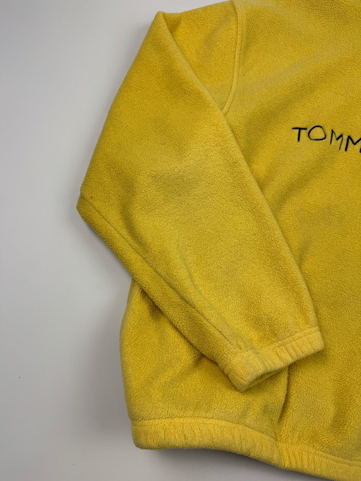 Tommy Hilfiger × Vintage Y2K Vintage Tommy Hilfiger 1/3 Zip Fleece Size US L / EU 52-54 / 3 - 12 Thumbnail