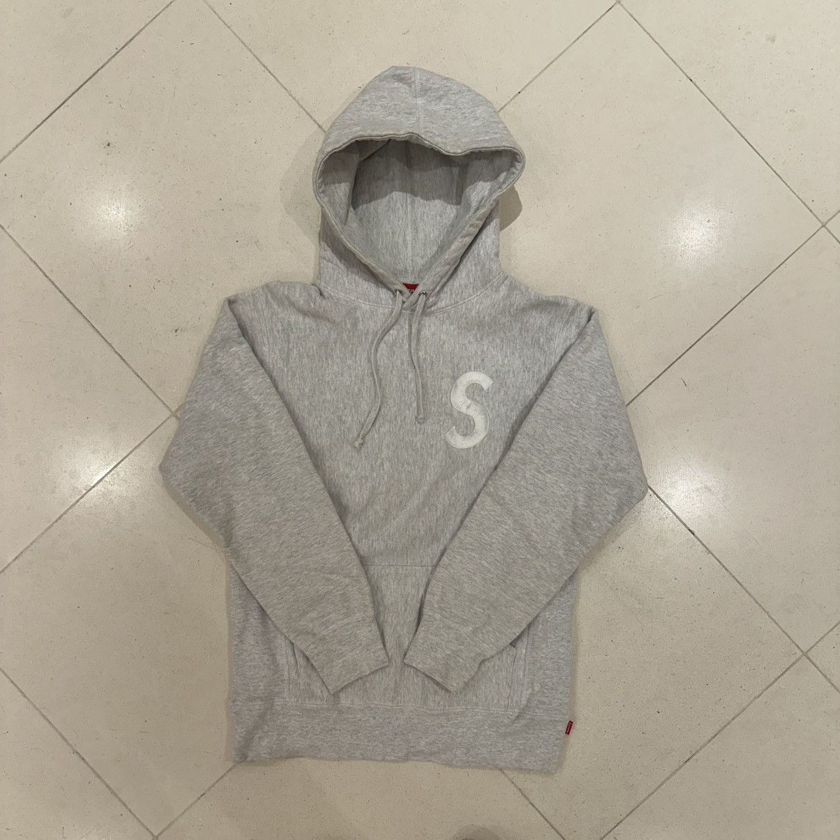 Supreme Supreme Big Logo Jacquard Hooded Sweatshirt 