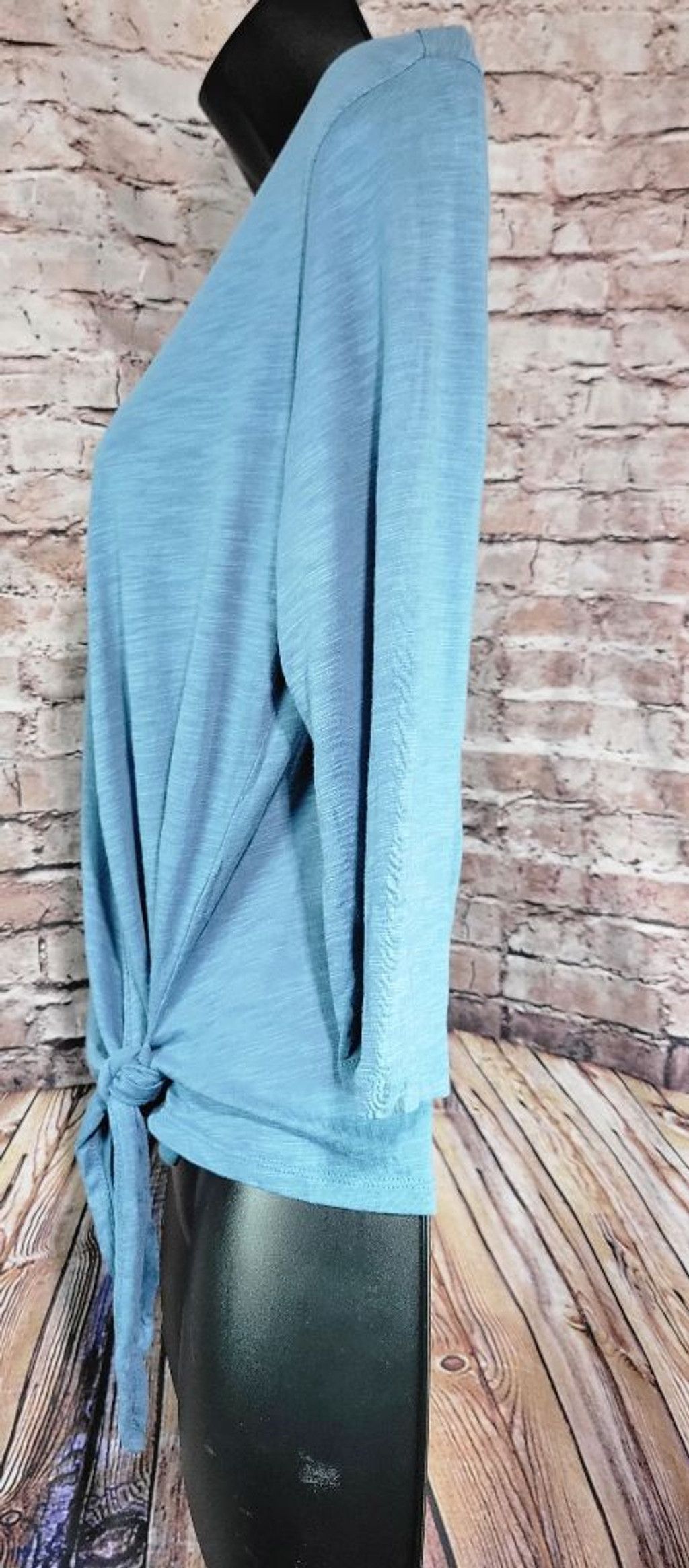 Eddie Bauer Women's Eddie Bauer Blue 3/4 sleeve Top Size SP Size S / US 4 / IT 40 - 4 Thumbnail