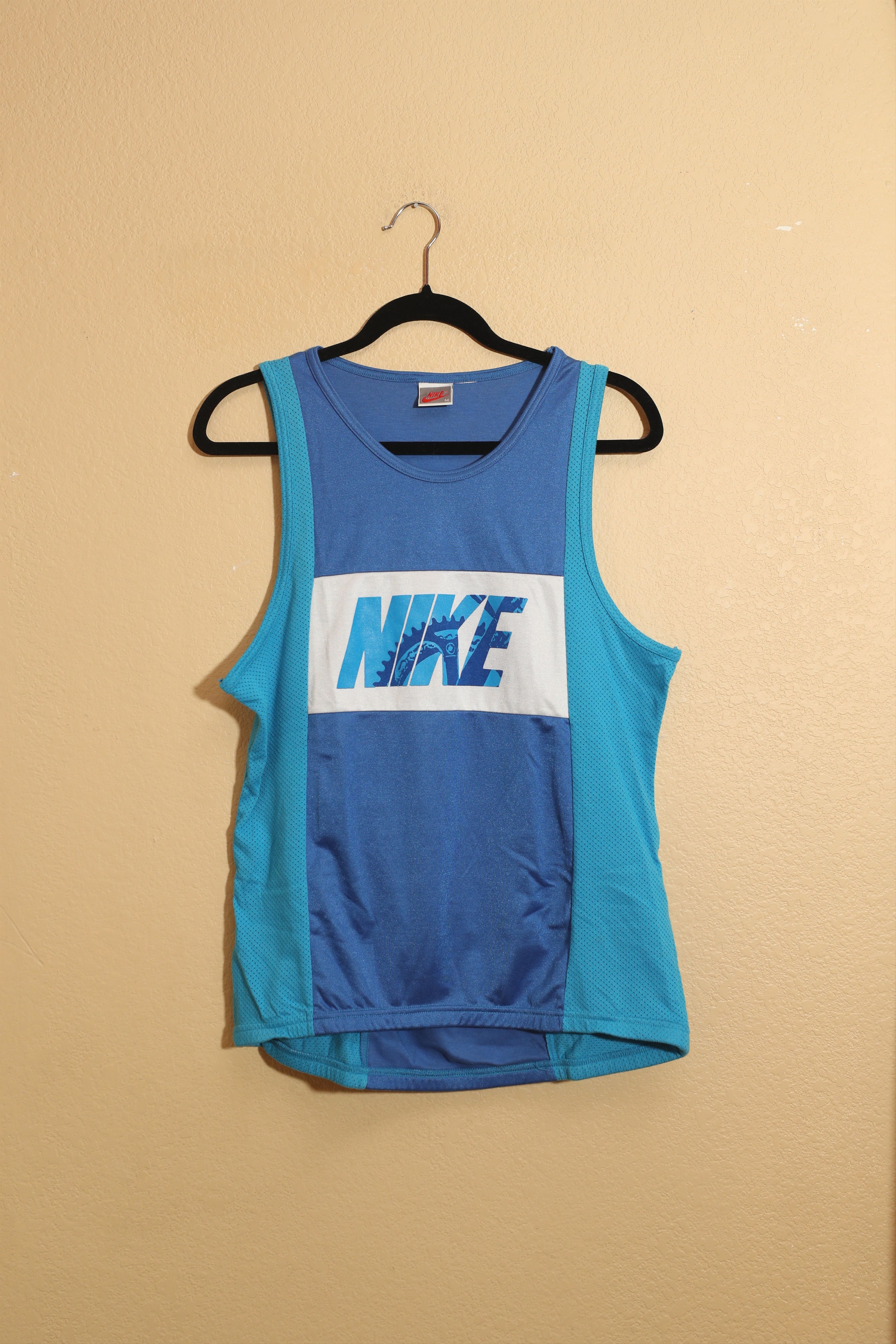 Nike Vintage Nike Blue Bike Top (M) Size US M / EU 48-50 / 2 - 1 Thumbnail