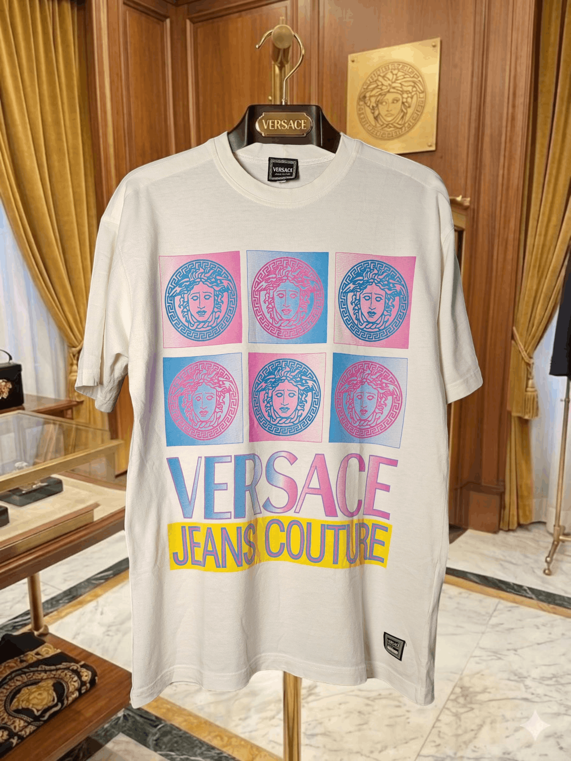 Versace × Versace Jeans Couture × Vintage Vintage Versace Medusa