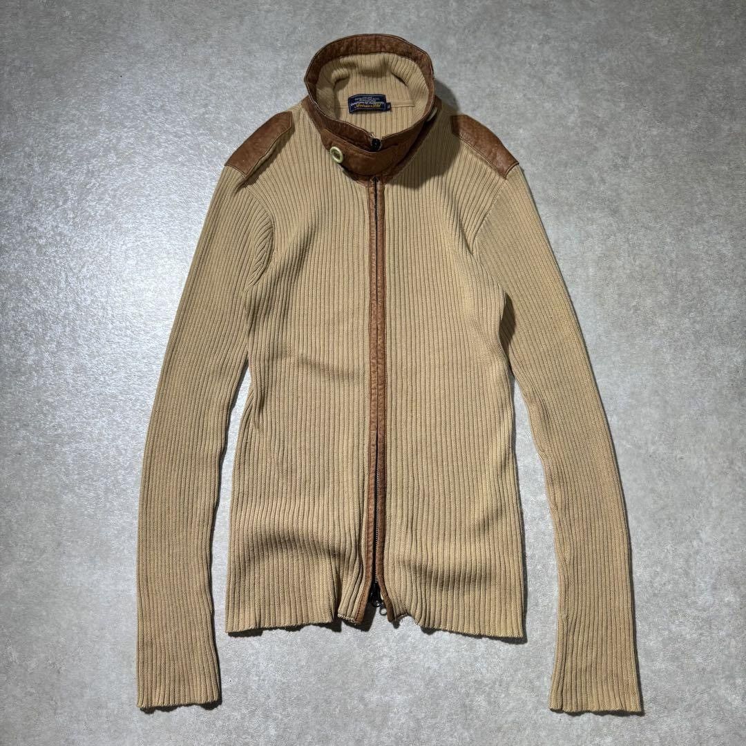 Other 00s Avirex Drivers Knit Dark Wear Y2K Size US M / EU 48-50 / 2 - 6 Thumbnail