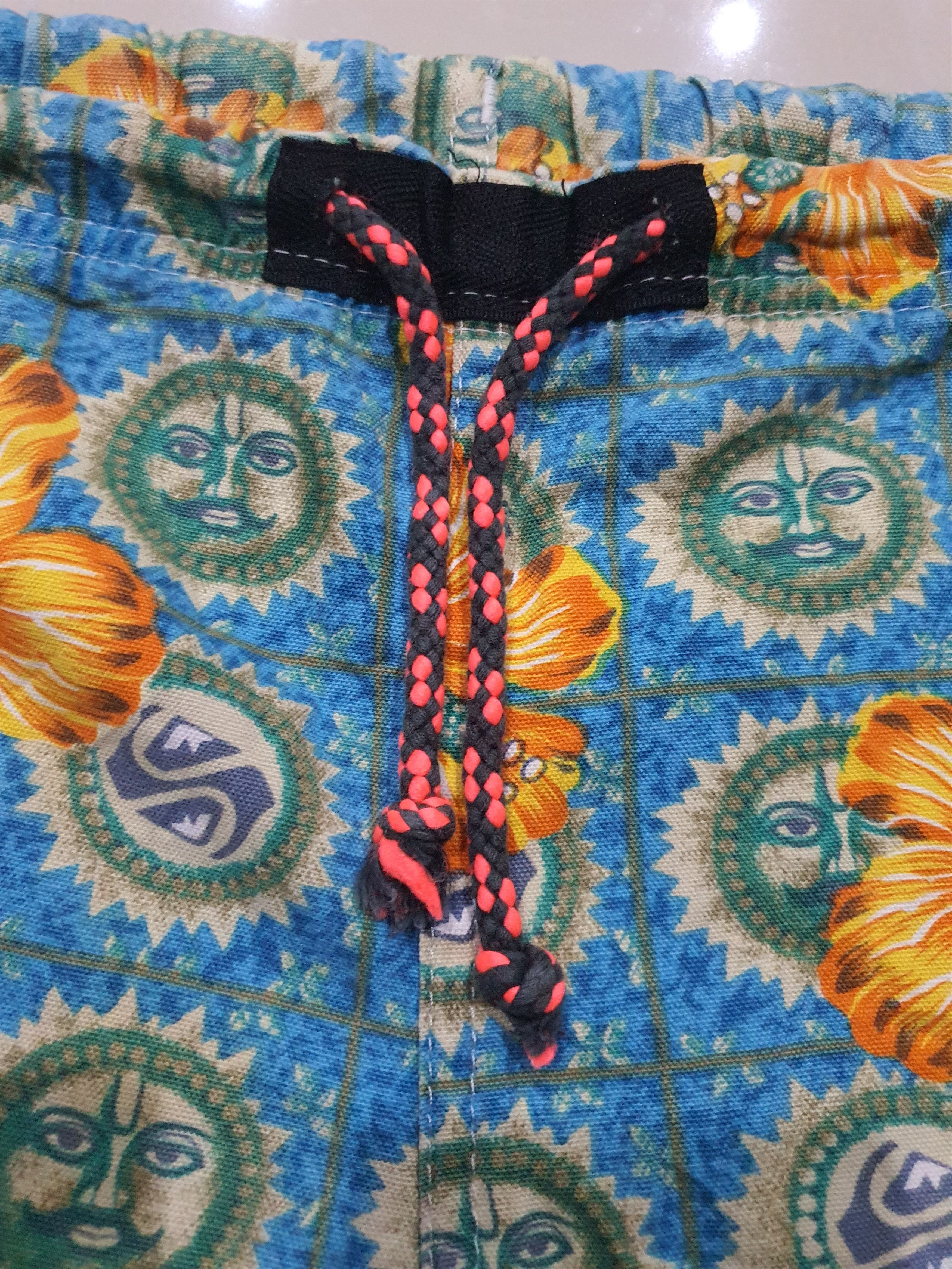 Quiksilver × Vintage Rare! 🔥 80s Quiksilver Surf Skate Volley Swim Shorts Cotton Size US 34 / EU 50 - 6 Thumbnail
