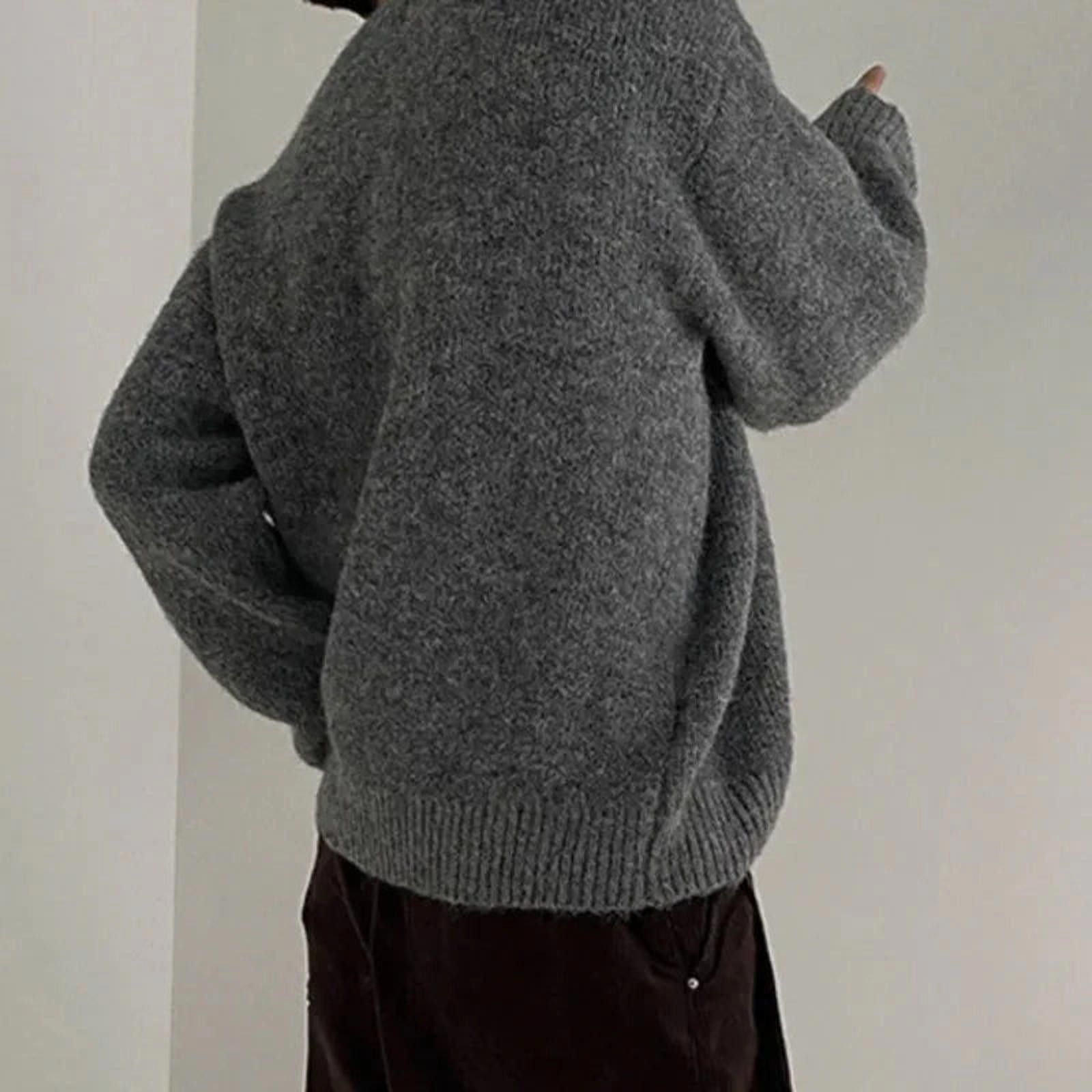 Vintage Autumn Knit Crew Neck Sweater Size US M / EU 48-50 / 2 - 6 Thumbnail