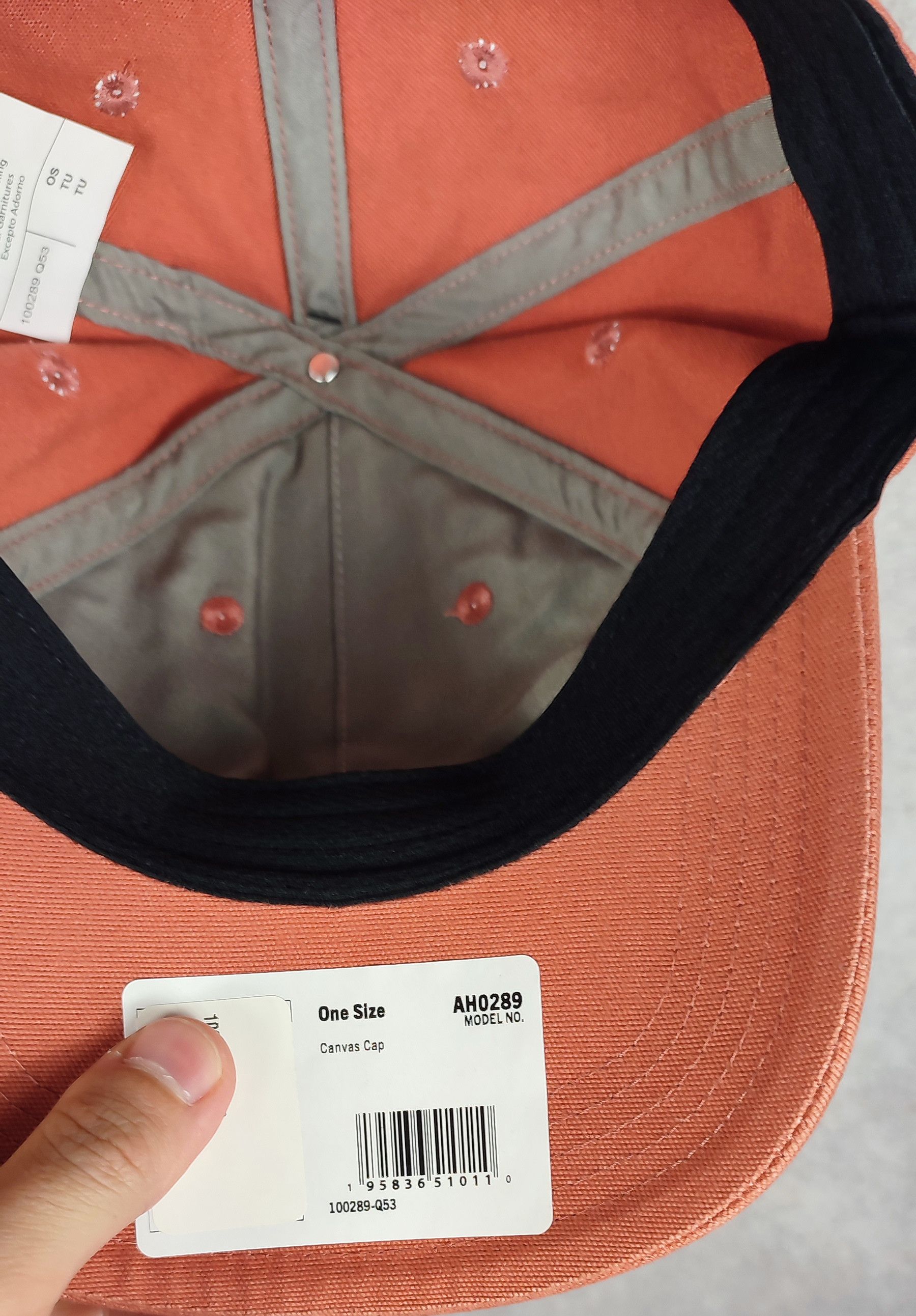 Carhartt Carhartt WIP Canvas Patch Cap Terra Cotta 6 Panel Hat Size ONE SIZE - 5 Thumbnail