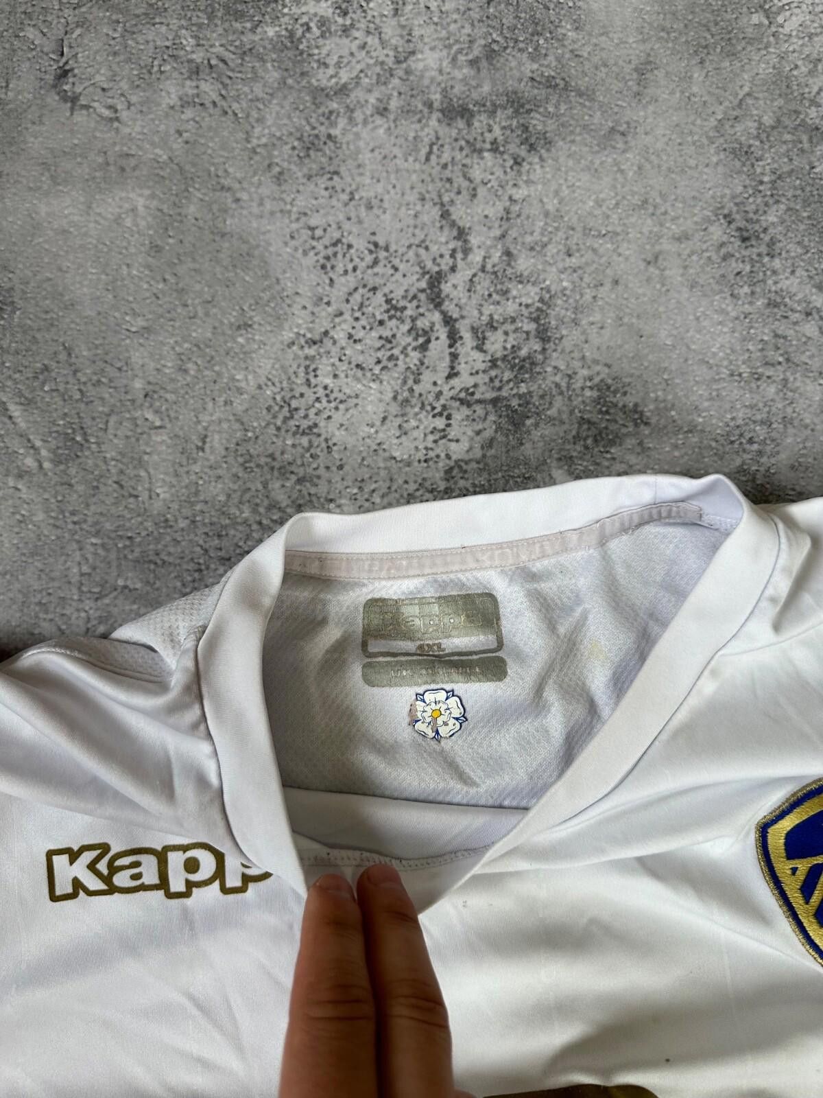 Kappa LEEDS UNITED 2017 2018 HOME SHIRT FOOTBALL SOCCER JERSEY 4XL Size US XXL / EU 58 / 5 - 3 Thumbnail