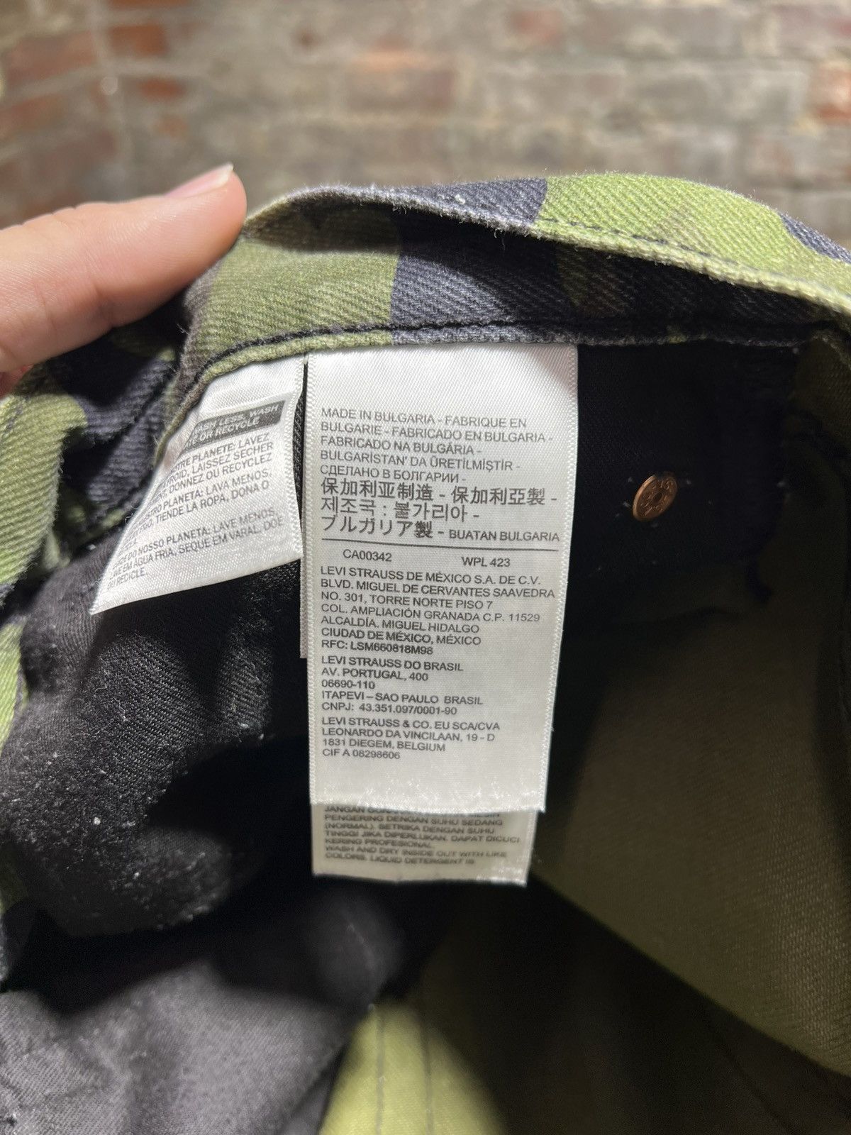 Bape Bape Levi 501 Camo Jeans Size US 30 / EU 46 - 4 Thumbnail