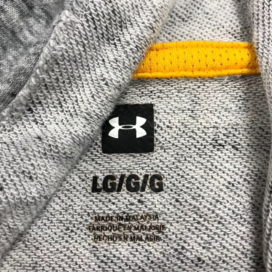 Under Armour Under Armour Project Rock Hoodie Mens L Gray Graphic Print Hooded Sweatshirt Gym Training Pullover Rock Sports Mens L Size US L / EU 52-54 / 3 - 4 Thumbnail