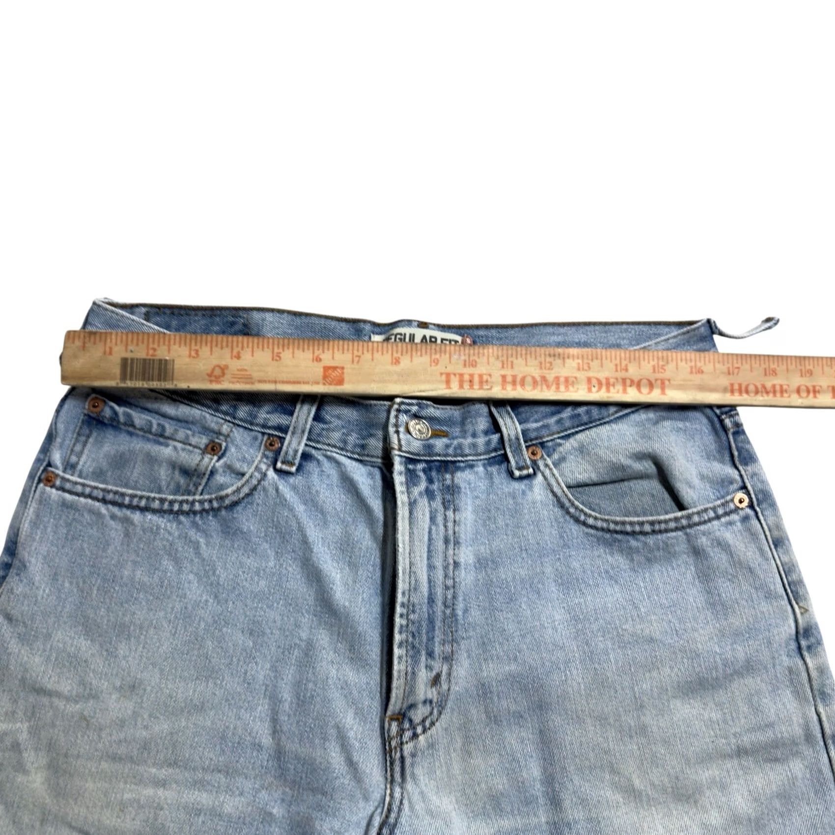 Levi's VINTAGE Levi's 505 Jeans Mens 35x32 Regular Fit Straight Leg 2000s Y2K Blue Size US 35 - 5 Thumbnail