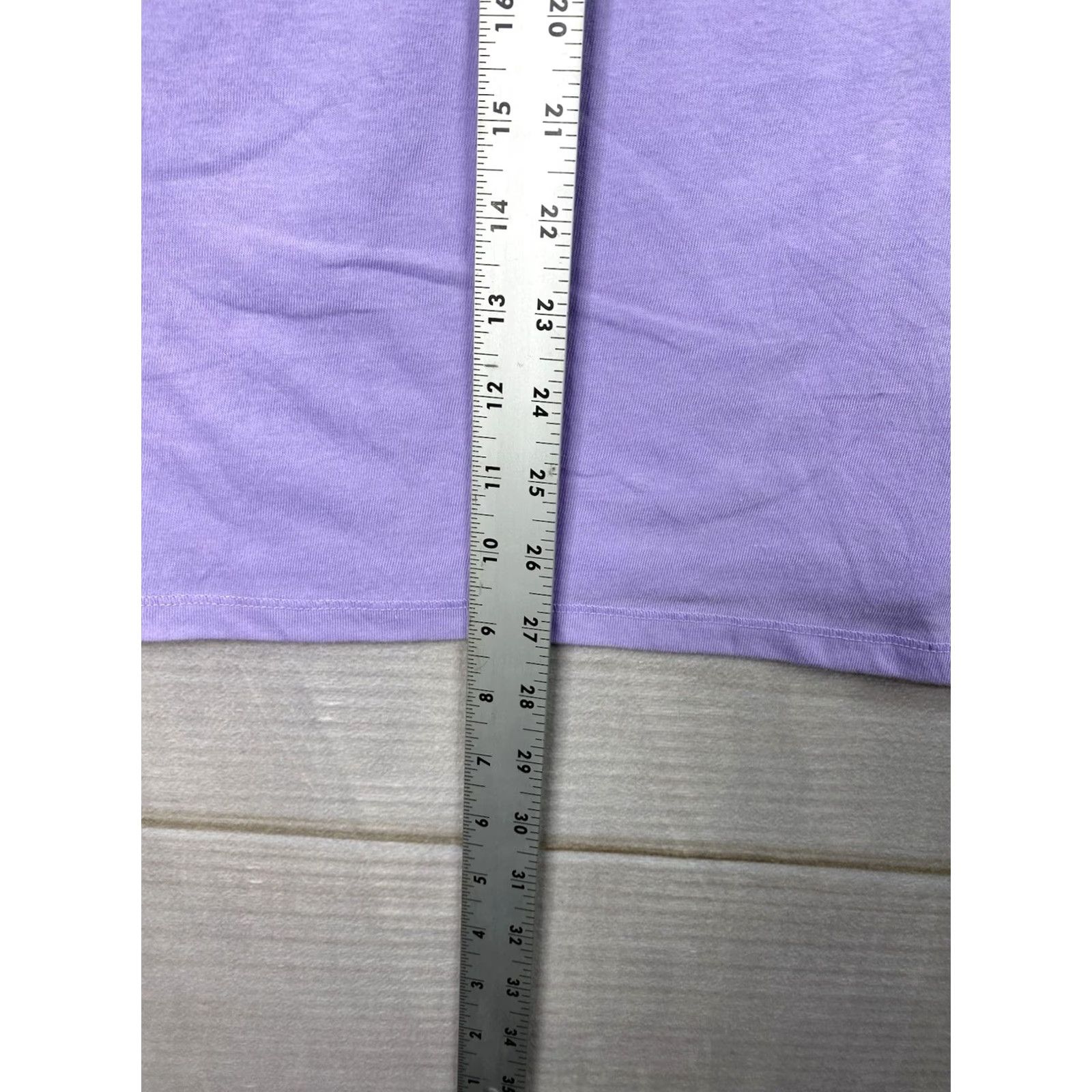Vintage NO BOUNDARIES Tee Shirt Jr XXL Purple Short Sleeve Scoop NWT 90s Retro Vintage Womens Shirt Women XS-XL? Size XXL / US 16-18 / IT 52-54 - 5 Thumbnail