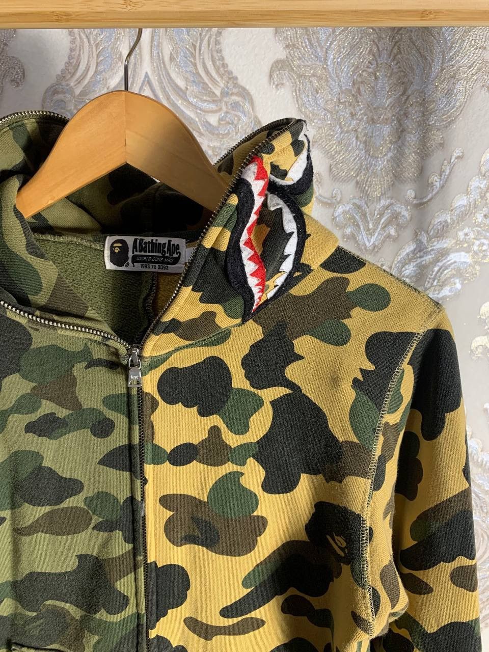 Bape Bape camo shark full zip hoodie Size US S / EU 44-46 / 1 - 3 Thumbnail
