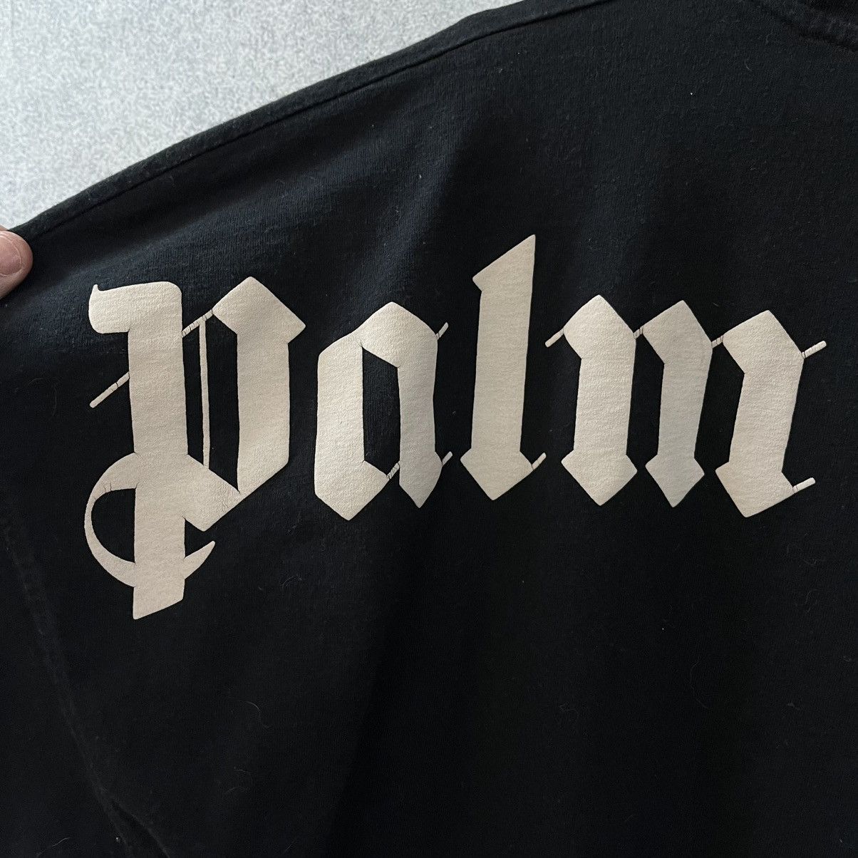 Palm Angels Palm Angels black Big logo oversize t-shirt tee Size US S / EU 44-46 / 1 - 4 Thumbnail
