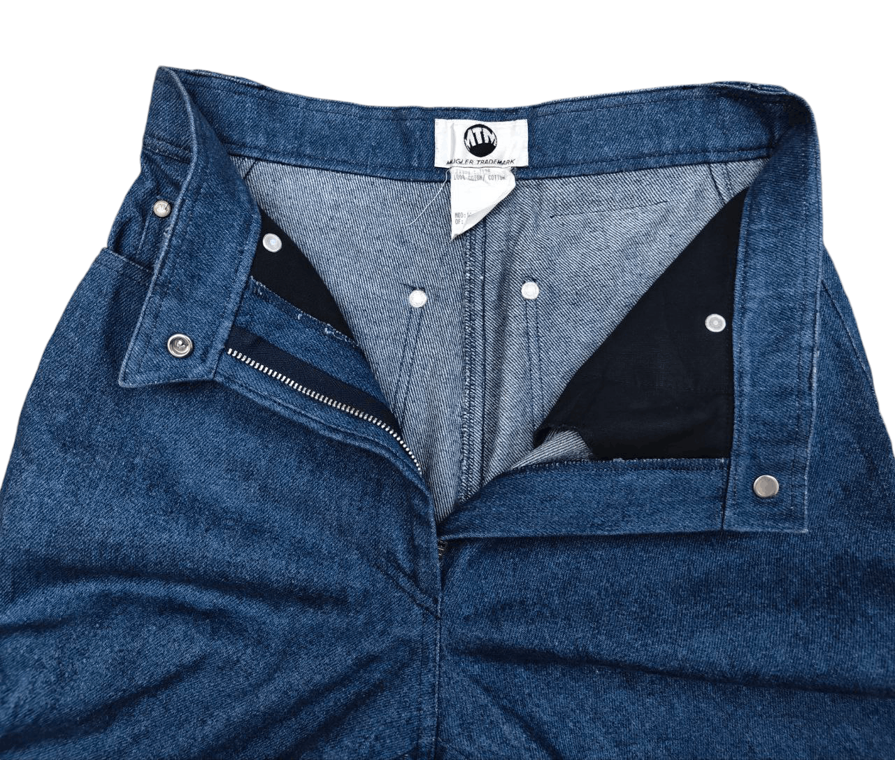 Mugler Mugler Denim Size 25" / US 0 / IT 36 - 4 Thumbnail