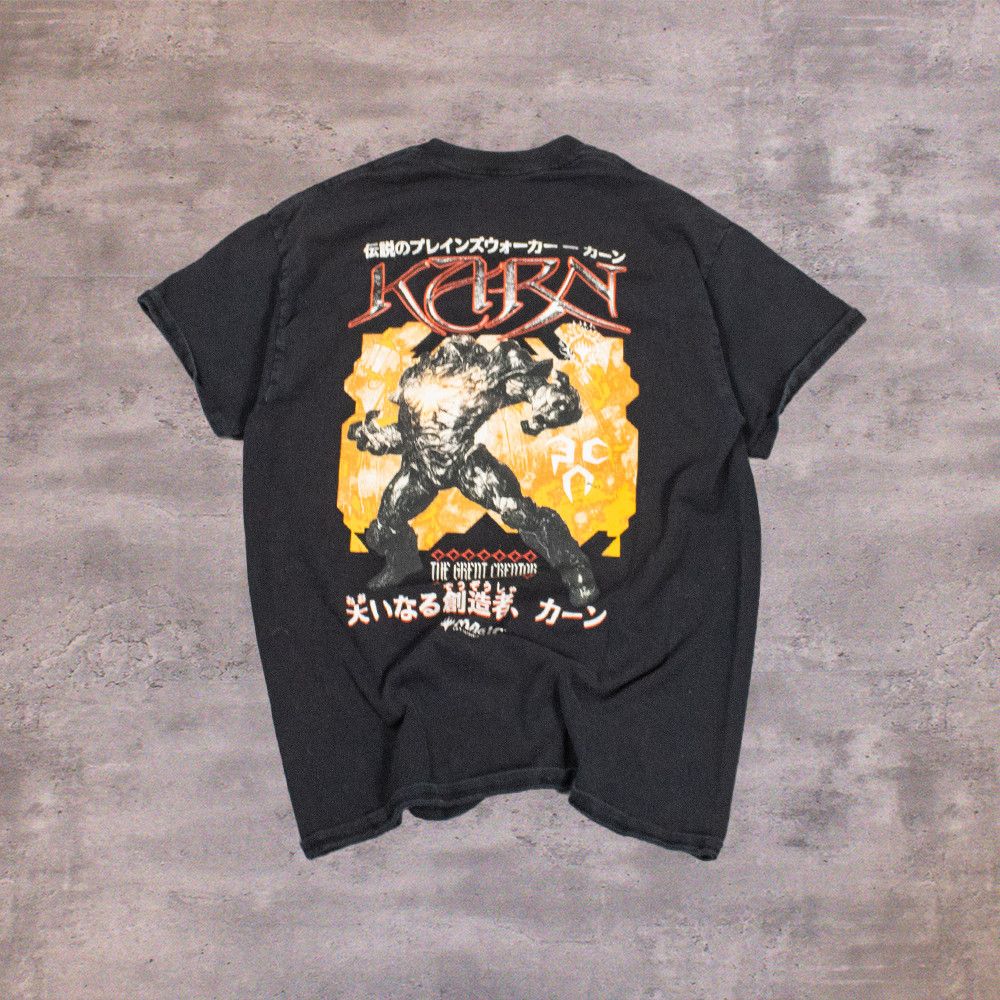 Japanese Brand Magic The Gathering Karn The Great Creator Black T-Shirt Size US M / EU 48-50 / 2 - 1 Thumbnail