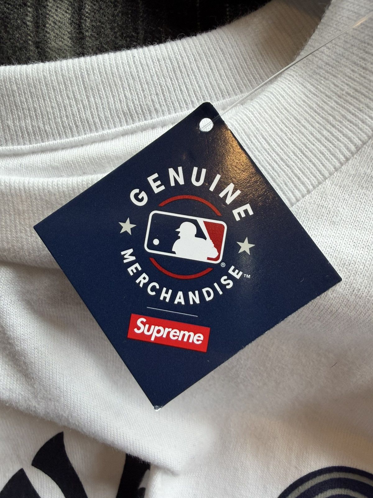 MLB × Supreme Supreme x MLB NY Yankee Tee Size US M / EU 48-50 / 2 - 9 Thumbnail