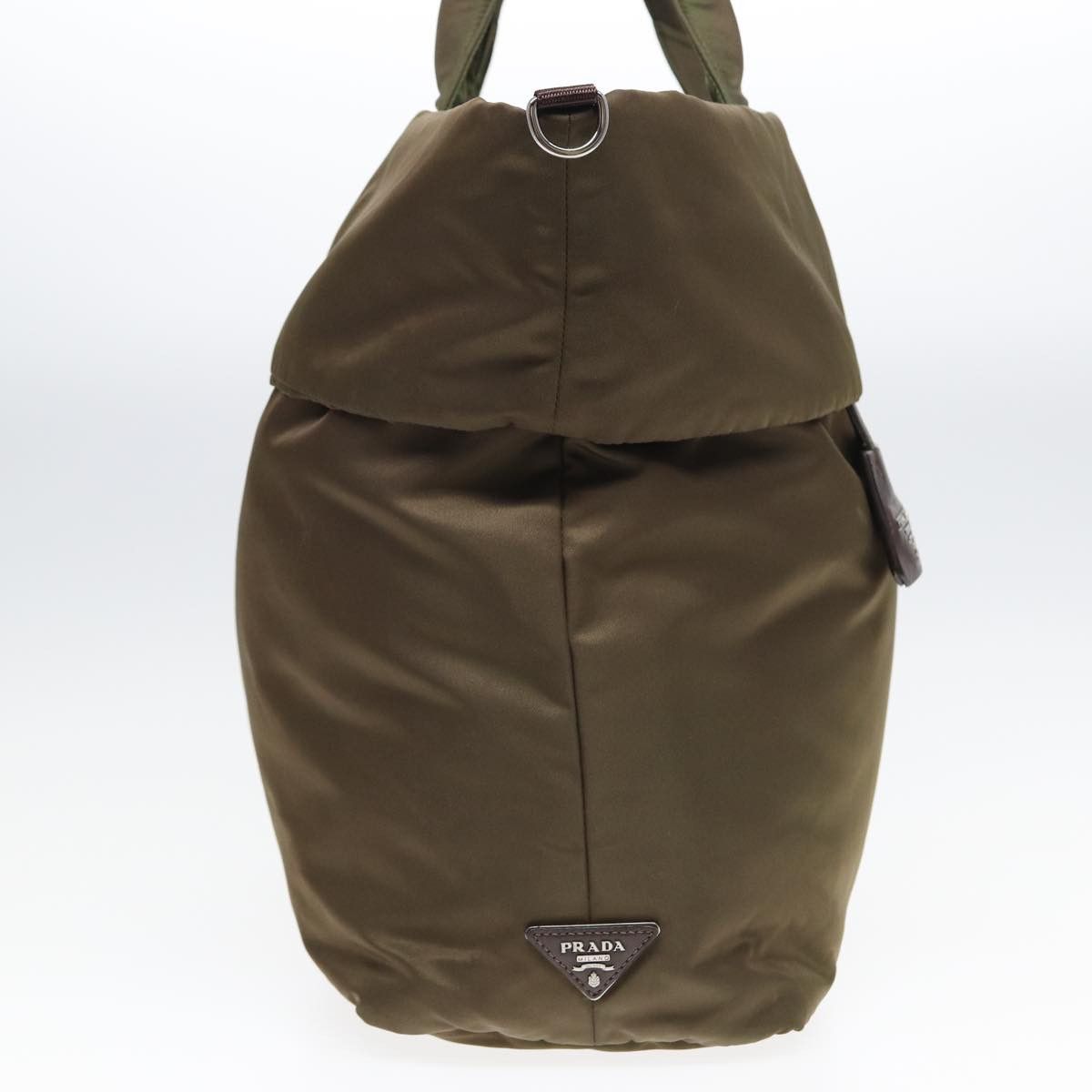 Prada PRADA Tote Bag Nylon Khaki Size ONE SIZE - 4 Thumbnail