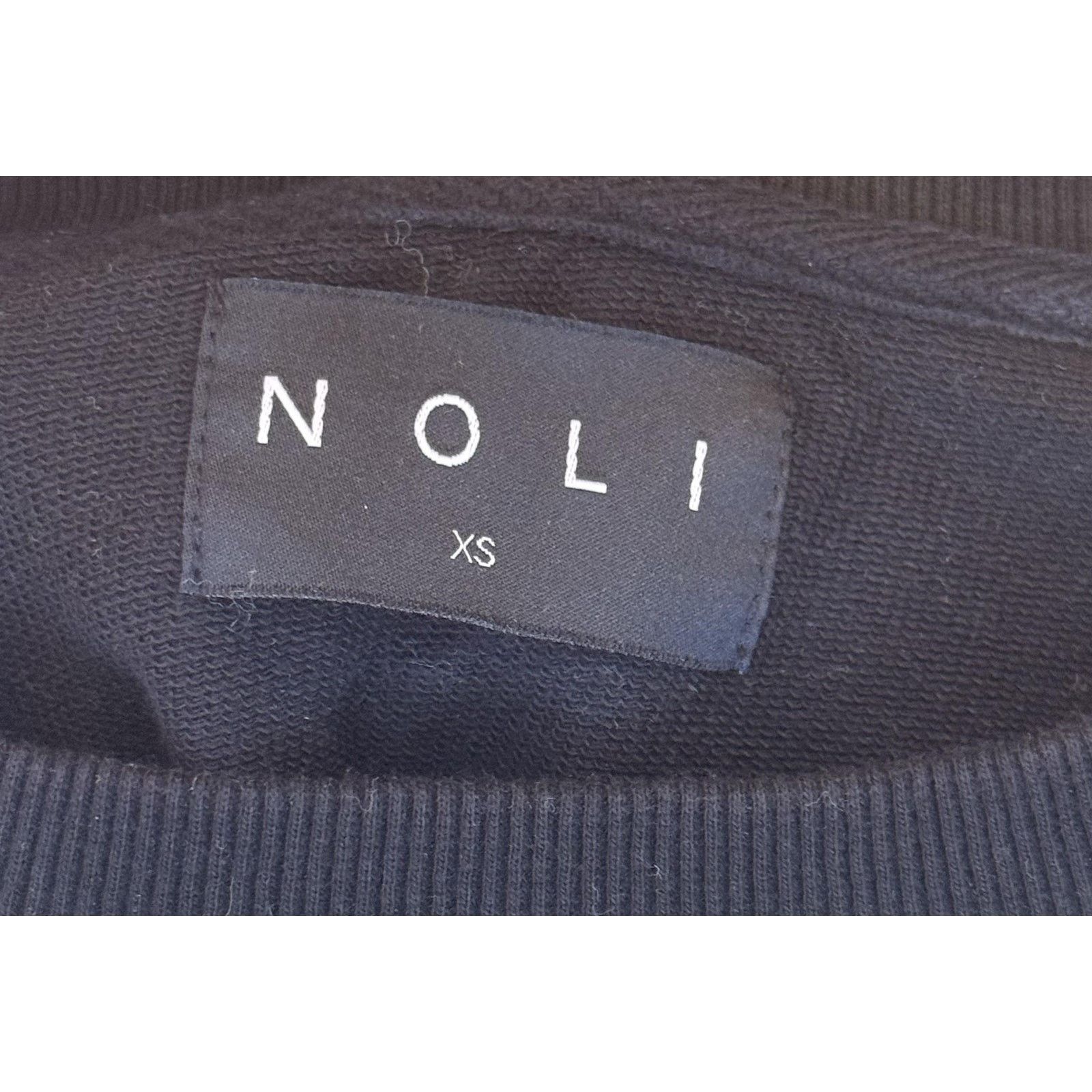 Alo Noli Crop Top Womens XS Black Tie Dye Crewneck Size XS / US 0-2 / IT 36-38 - 3 Thumbnail