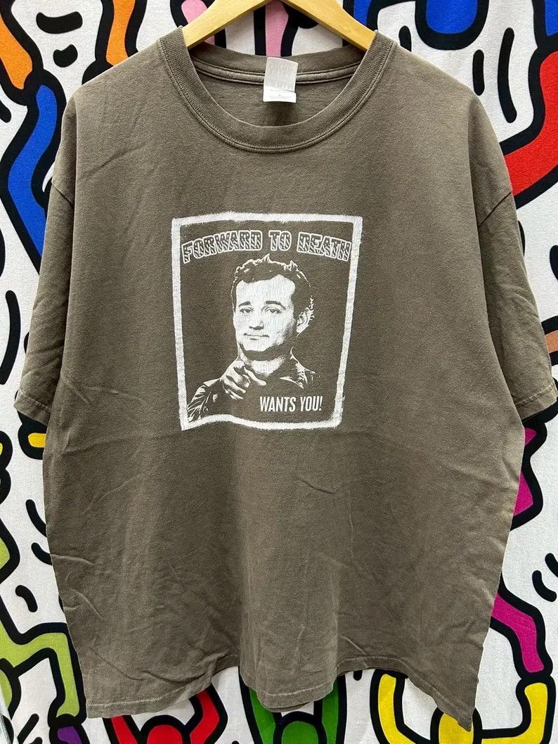 Vintage Vintage 2000s Billy Murray tshirt size XL Size US XL / EU 56 / 4 - 2 Thumbnail