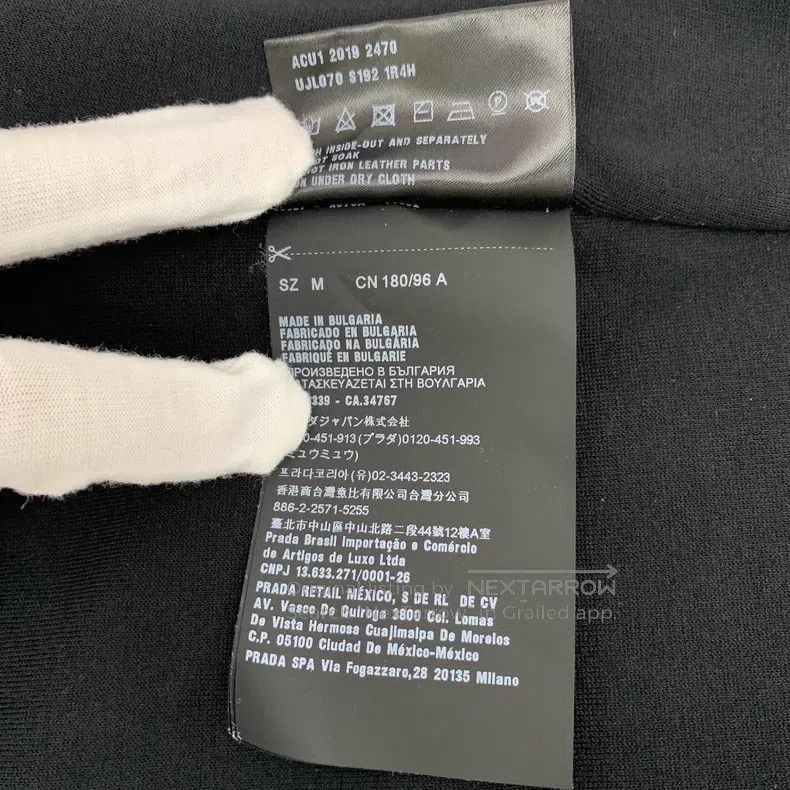 Prada Prada Black triangle logo cotton hooded zipper long jacket Size US M / EU 48-50 / 2 - 8 Thumbnail