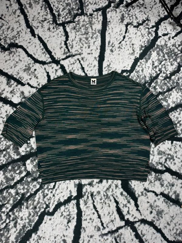 Missoni Missoni Striped Sweater Green Beige S Size S / US 4 / IT 40 - 1 Thumbnail