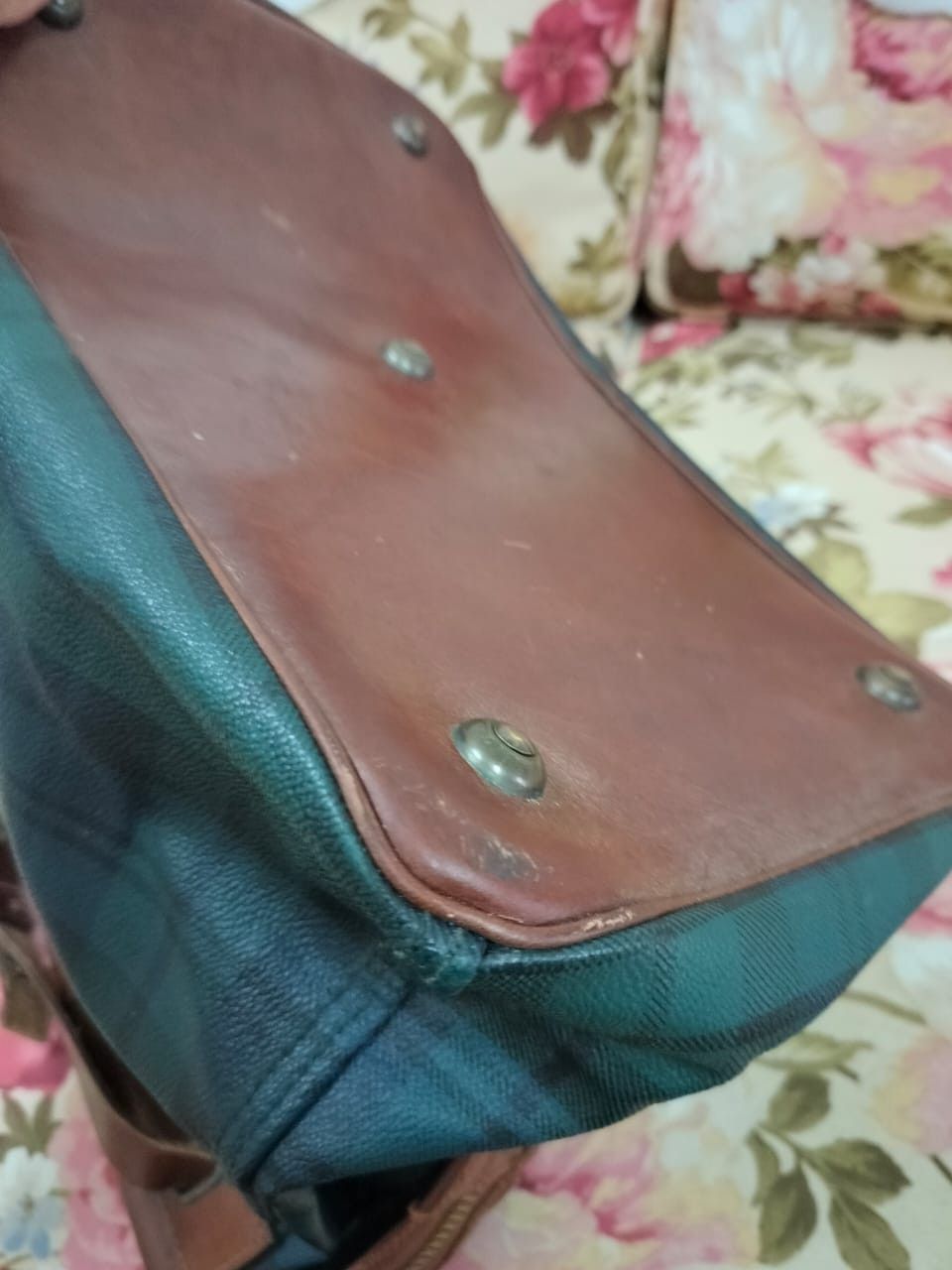 Polo Ralph Lauren Vintage Classic 90s Polo Ralph Lauren Blackwatch Boston Bag Size ONE SIZE - 14 Thumbnail