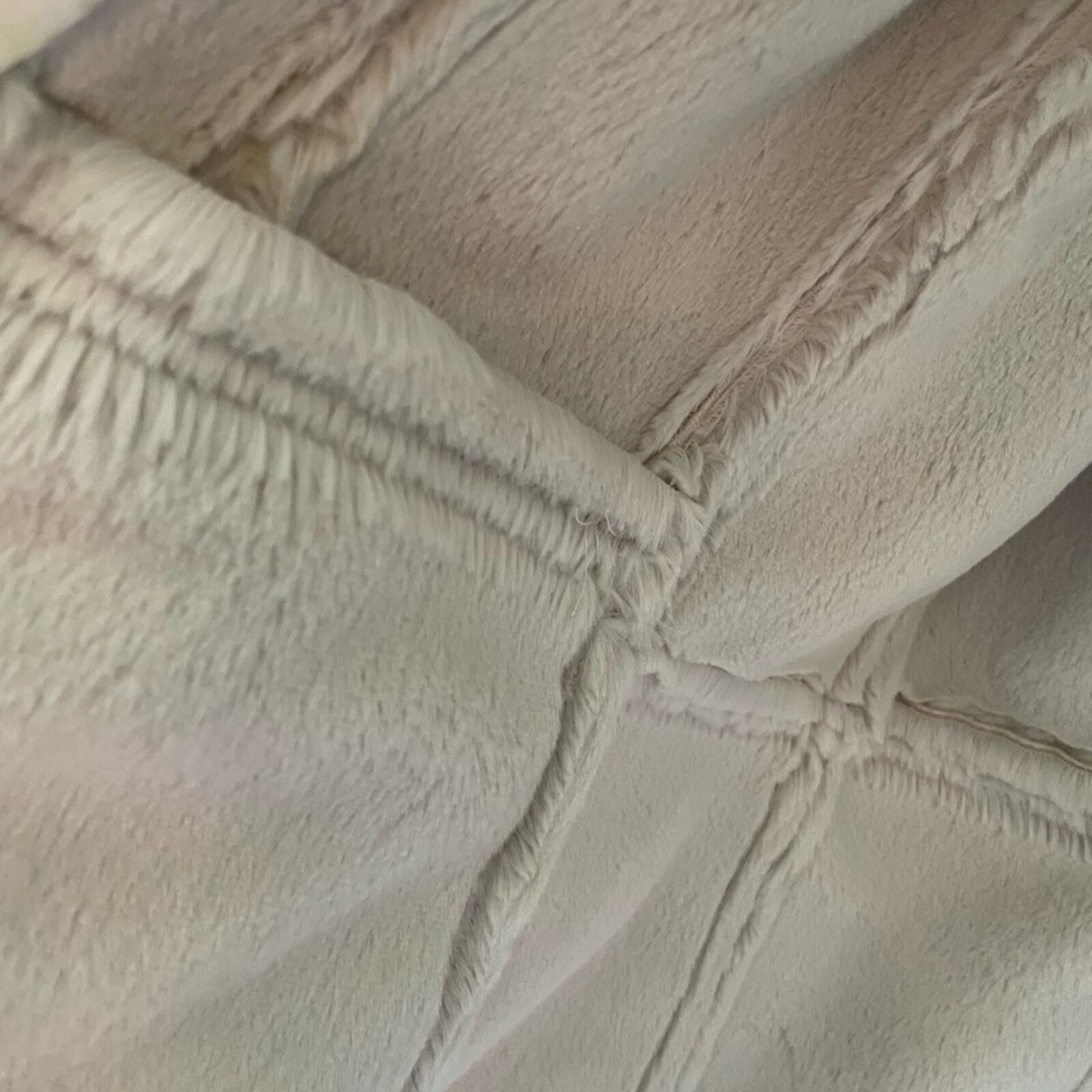 Harley Davidson Harley-Davidson Cream Faux Suede Zip Front Jacket Size L / US 10 / IT 46 - 7 Thumbnail
