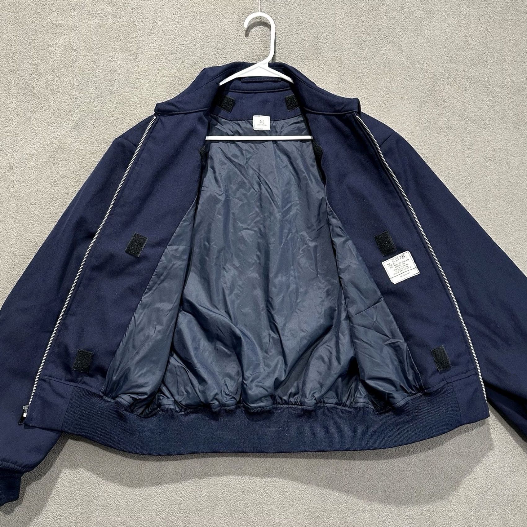 Vintage Vintage US Military Jacket Men 44S Navy Uniform Lightweight Removable Liner 90s Size US S / EU 44-46 / 1 - 3 Thumbnail