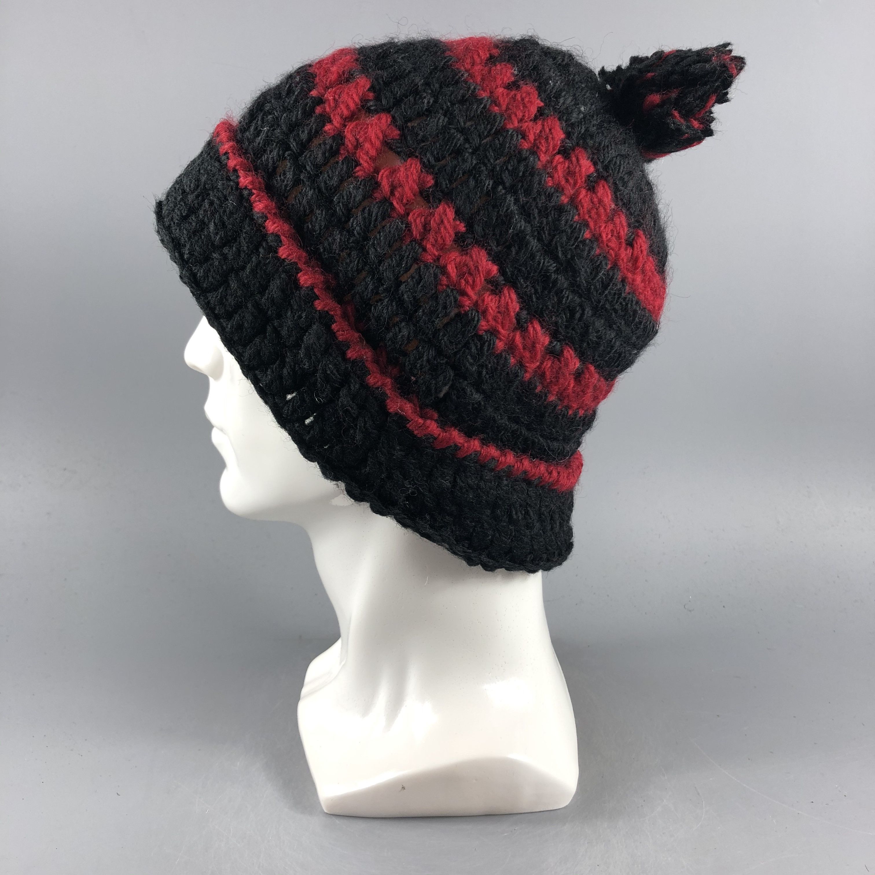 Vintage Vintage Beanie Snow Hat Snow Cap -D164 Size ONE SIZE - 1 Thumbnail