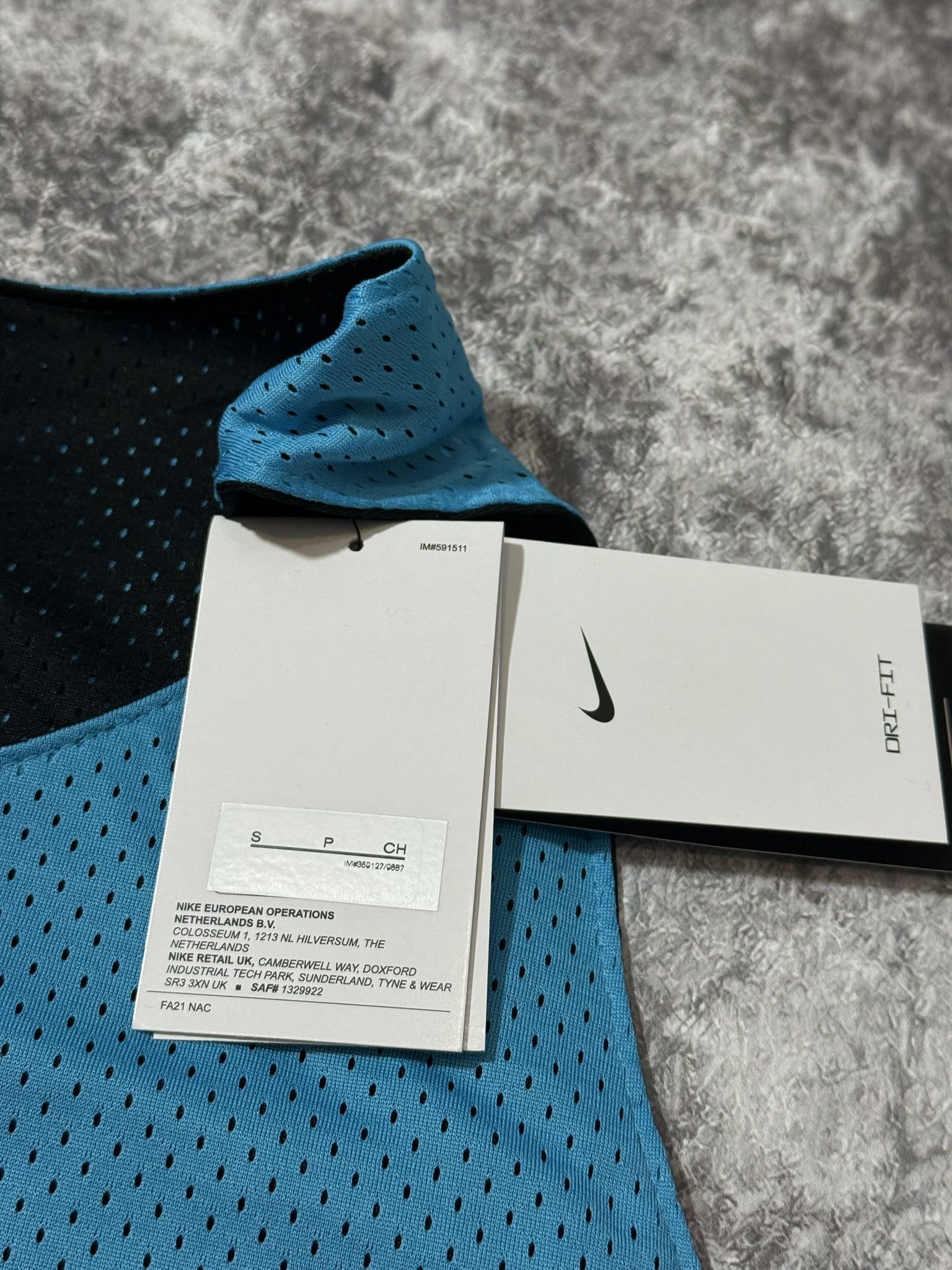Nike Tune Squad Dri-Fit Reversible Basketball Jersey Nike Blue S Size US S / EU 44-46 / 1 - 4 Thumbnail