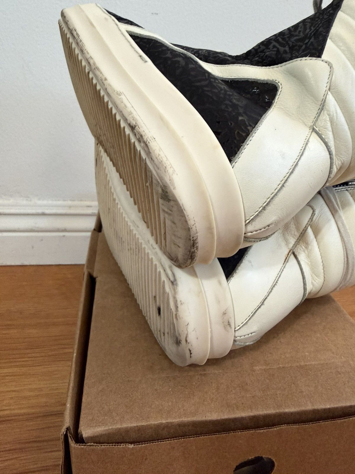 Rick Owens GeoBascket Size US 7 / EU 40 - 12 Thumbnail