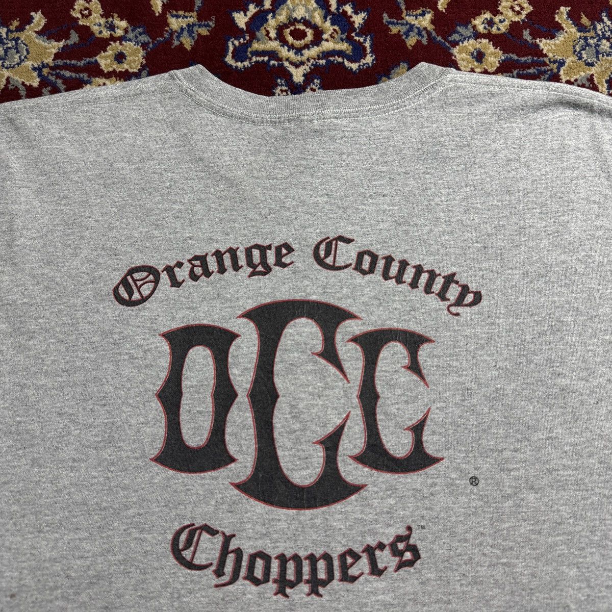 West Coast Choppers Vintage 2000s Orange County Choppers Logo tee Y2K Size US L / EU 52-54 / 3 - 1 Thumbnail