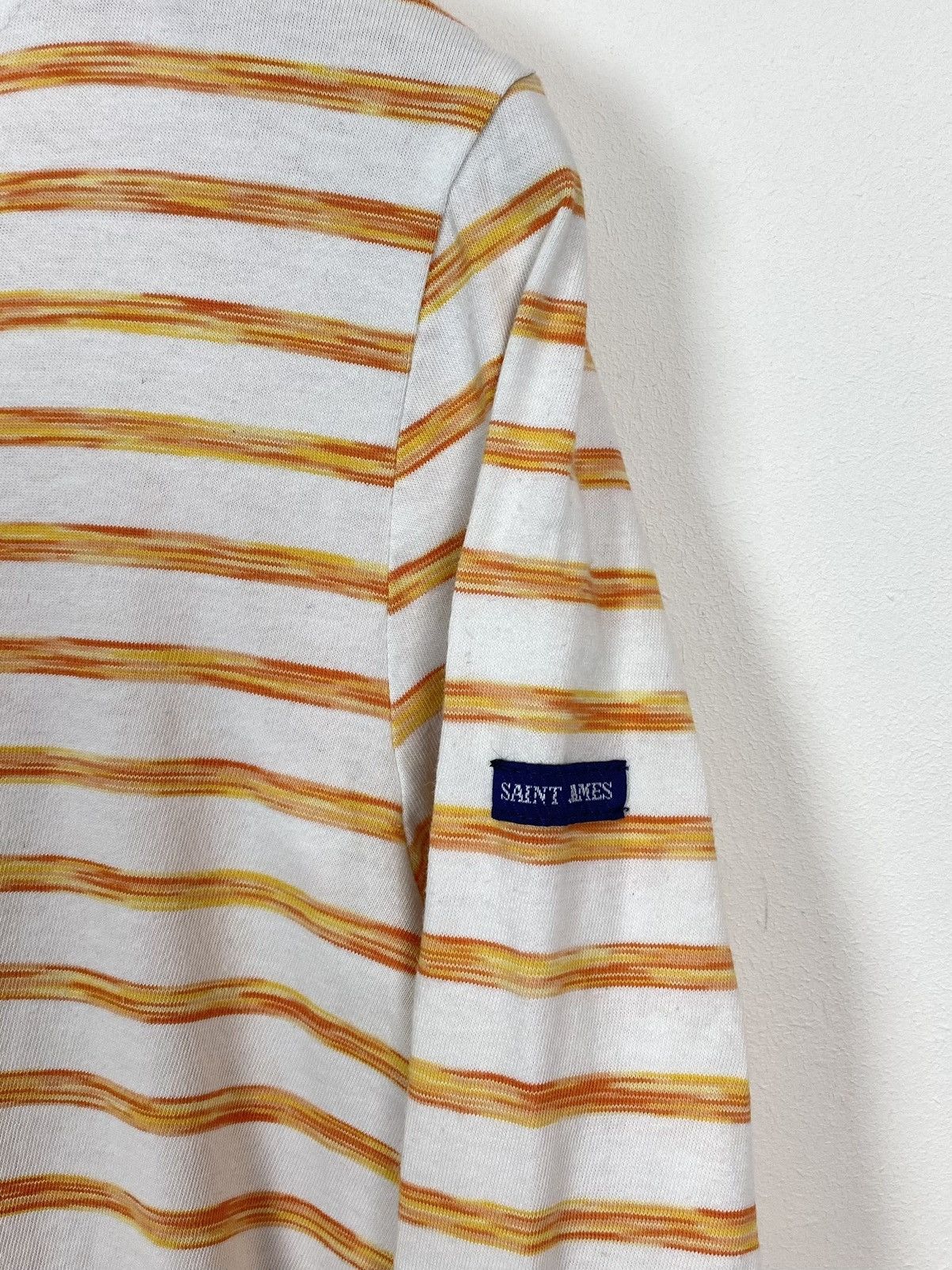 Designer × Saint James × Vintage Vintage Saint James Long Sleeve Shirt Womens Sz M Size M / US 6-8 / IT 42-44 - 5 Thumbnail