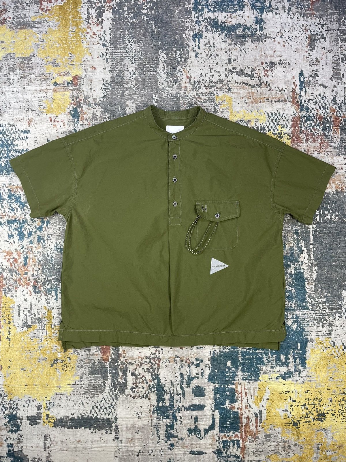 And Wander And Wander CORDURA Fabric Half Button Shirt Size ONE SIZE - 1 Thumbnail