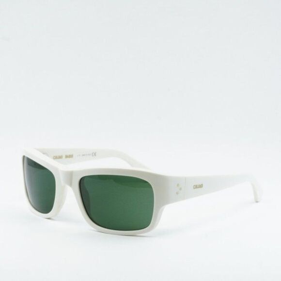 Celine Celine CL40079I 25N Sunglasses Ivory Square Frame Size ONE SIZE - 5 Thumbnail