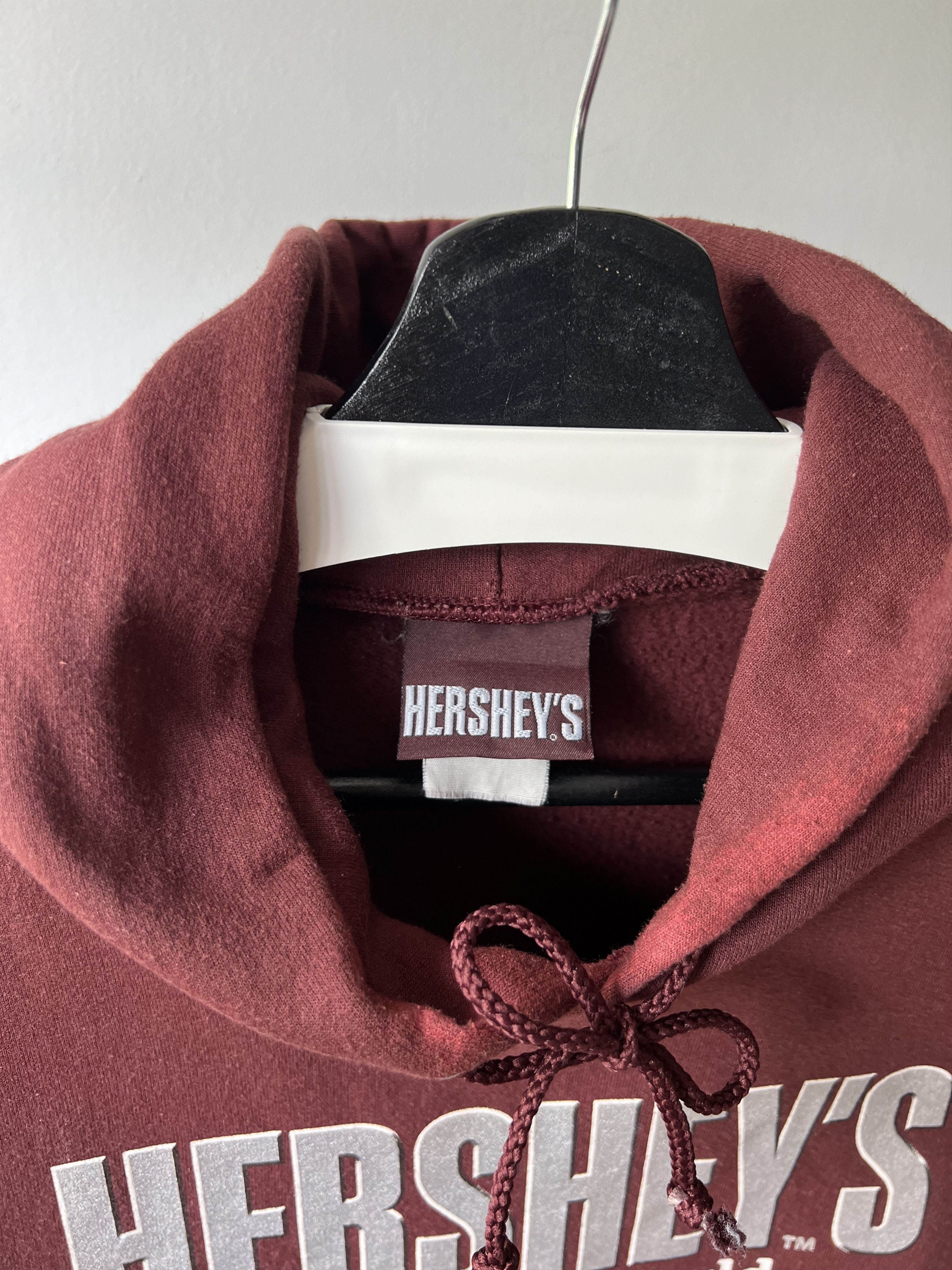 Chocolate × Vintage Vintage 90's Hershey’s Chocolate World Brown Hoodie By THC Size US L / EU 52-54 / 3 - 9 Thumbnail