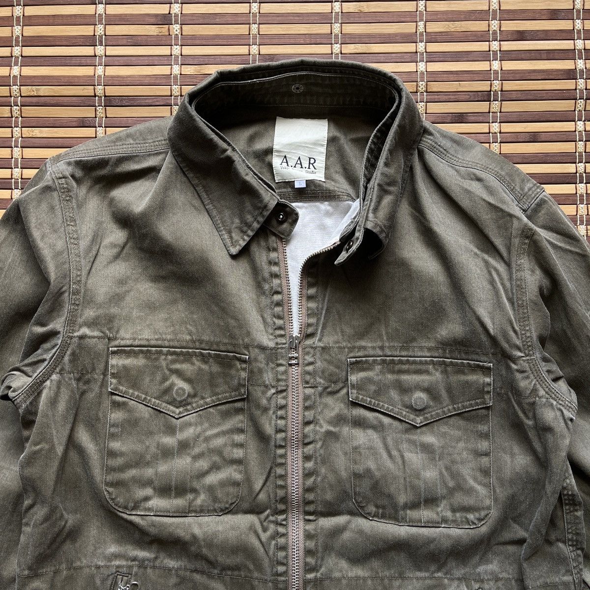 Designer × Yohji Yamamoto Yohji Yamamoto A.A.R Pockets Jacket Size US L / EU 52-54 / 3 - 21 Thumbnail