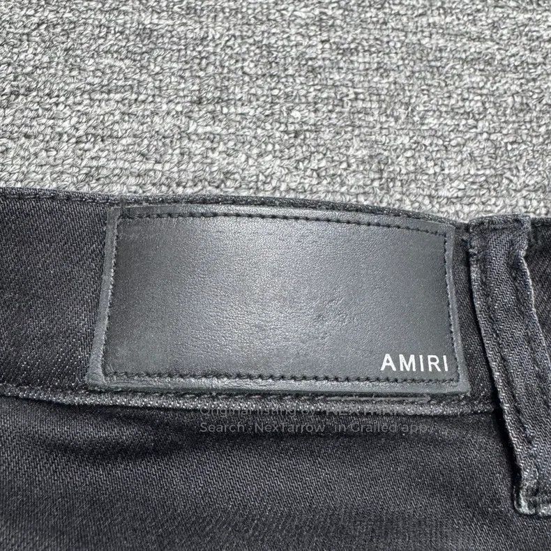 Amiri Amiri Distressed destroyed denim jeans Size US 34 / EU 50 - 6 Thumbnail