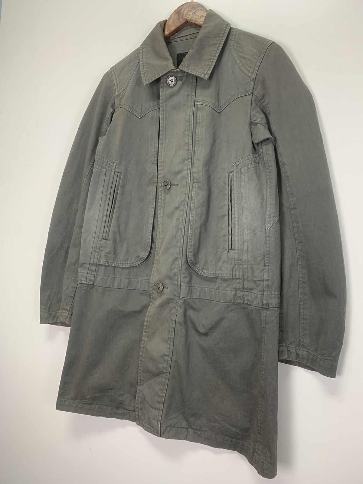 Designer × Issey Miyake × Zucca Vintage Zucca cotton jacket Size US M / EU 48-50 / 2 - 5 Thumbnail