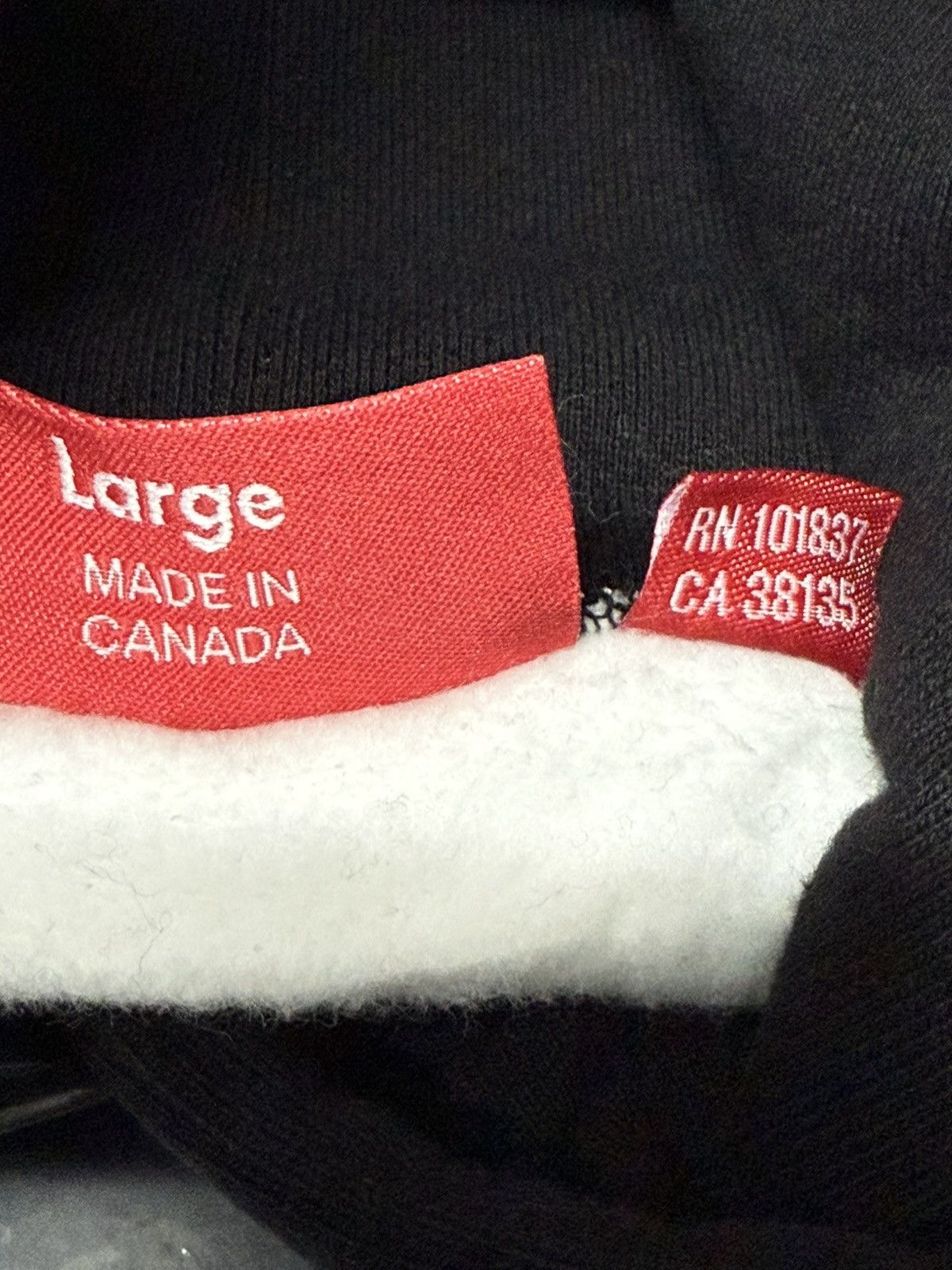 Supreme *NEW FW17 Supreme Blocked Hoodie in Black (szL) Size US L / EU 52-54 / 3 - 7 Thumbnail