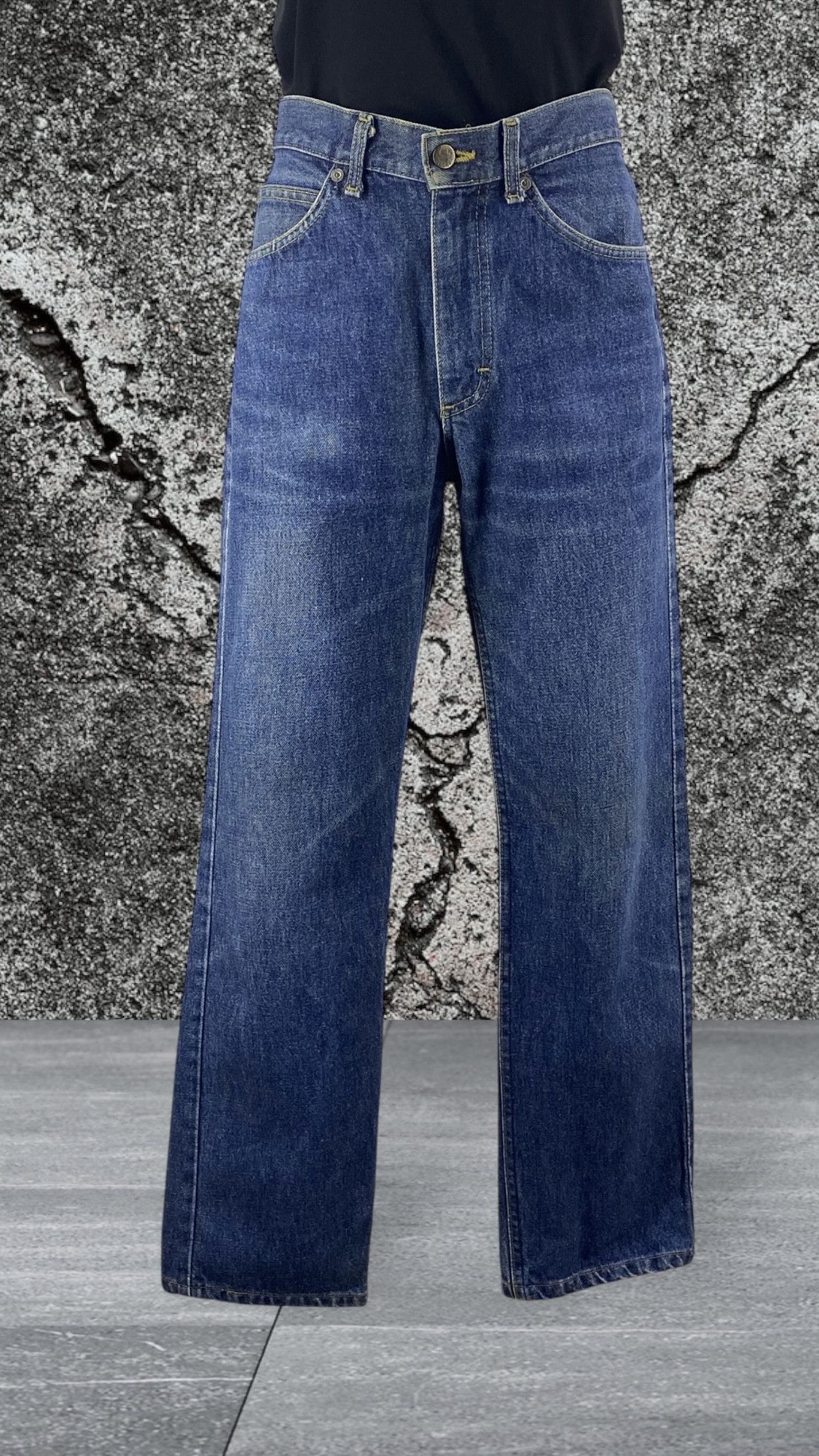Lee 90s Lee Riders Denim Selvedge Jeans Light Blue Wash Jeans Size US 29 - 2 Thumbnail