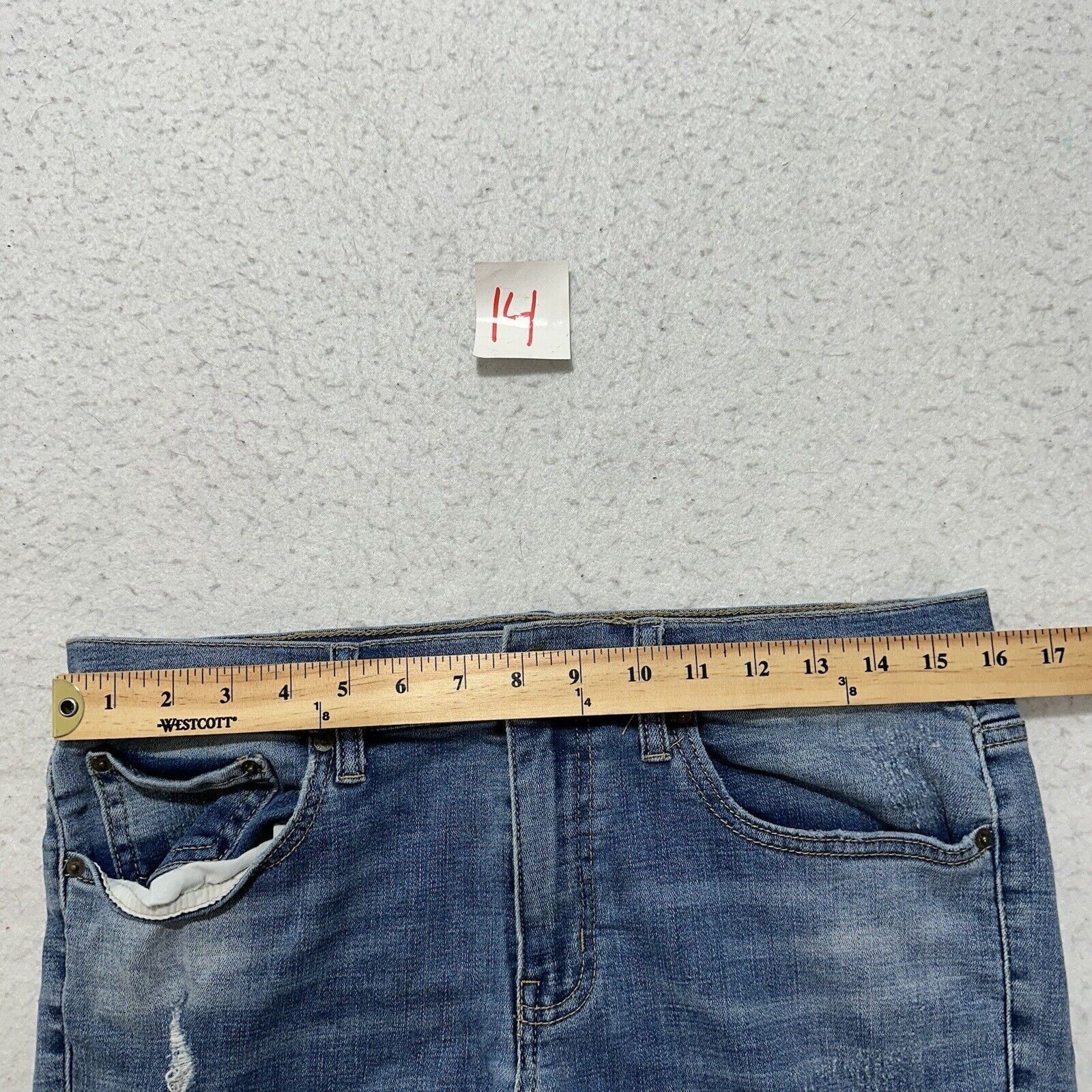 Rsq RSQ 32 Tokyo Super Skinny Distressed Denim Jeans 31" Inseam Size 32" / US 10 / IT 46 - 11 Thumbnail